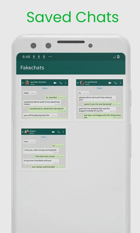 Fake Chat Maker - whatsmock | Indus Appstore | Screenshot