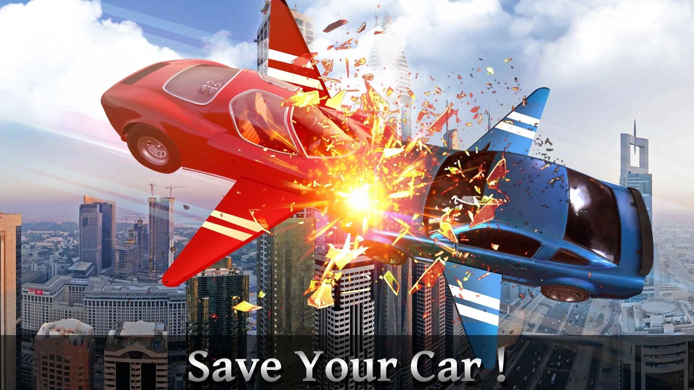 Flying Sports Car | Indus Appstore | Screenshot