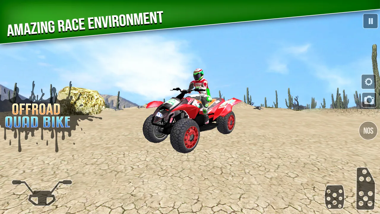 Offroad ATV Mountain Quad Bike | Indus Appstore | Screenshot