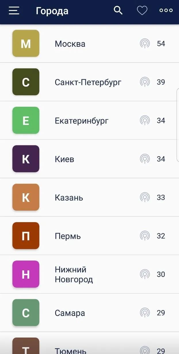 Радио онлайн  -  1700+ | Indus Appstore | Screenshot