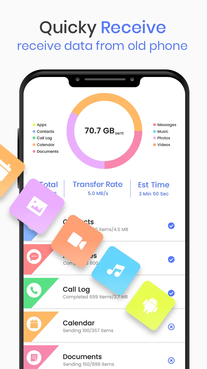 Switch Phone data transfer | Indus Appstore | Screenshot