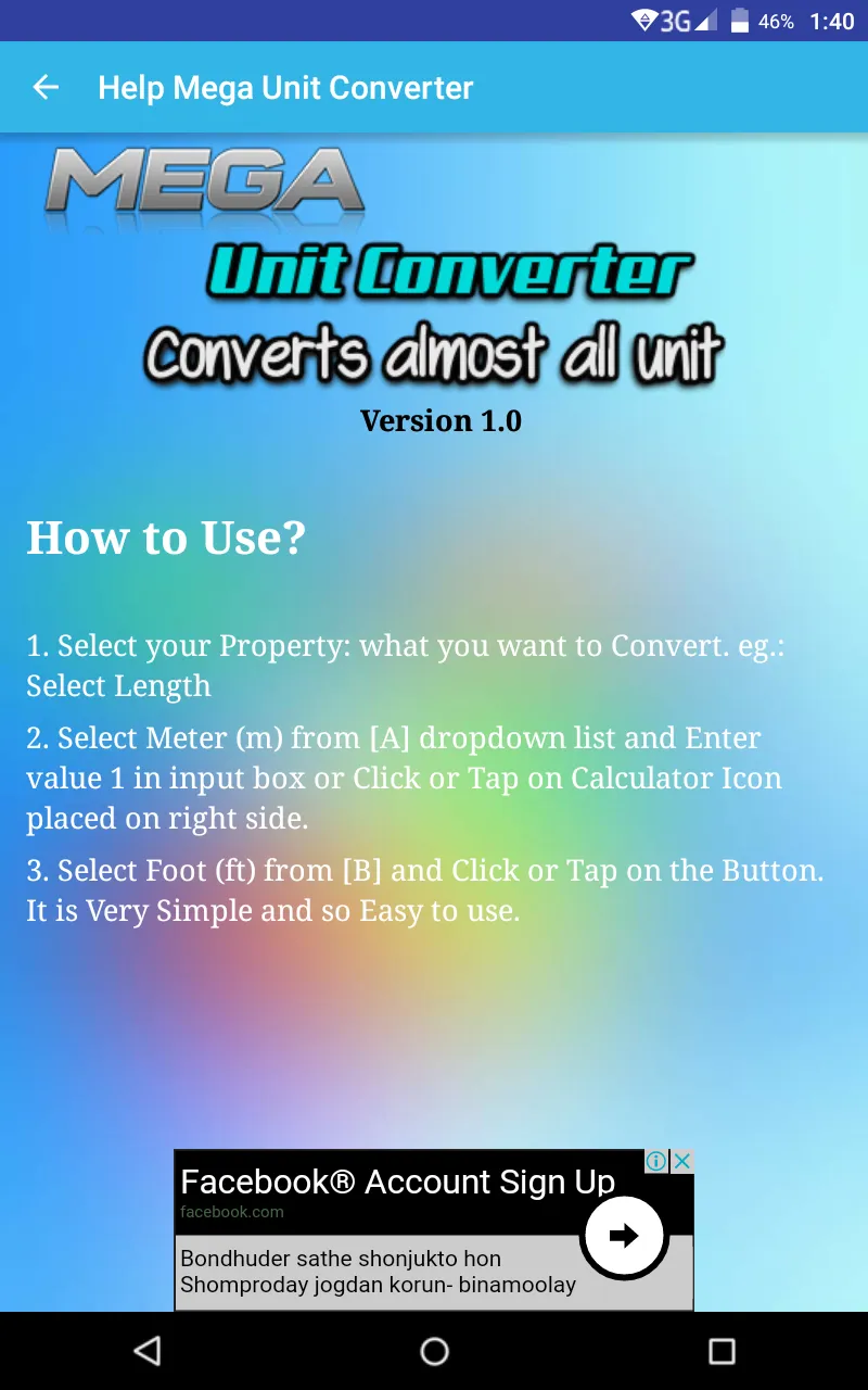 Mega Unit Converter | Indus Appstore | Screenshot