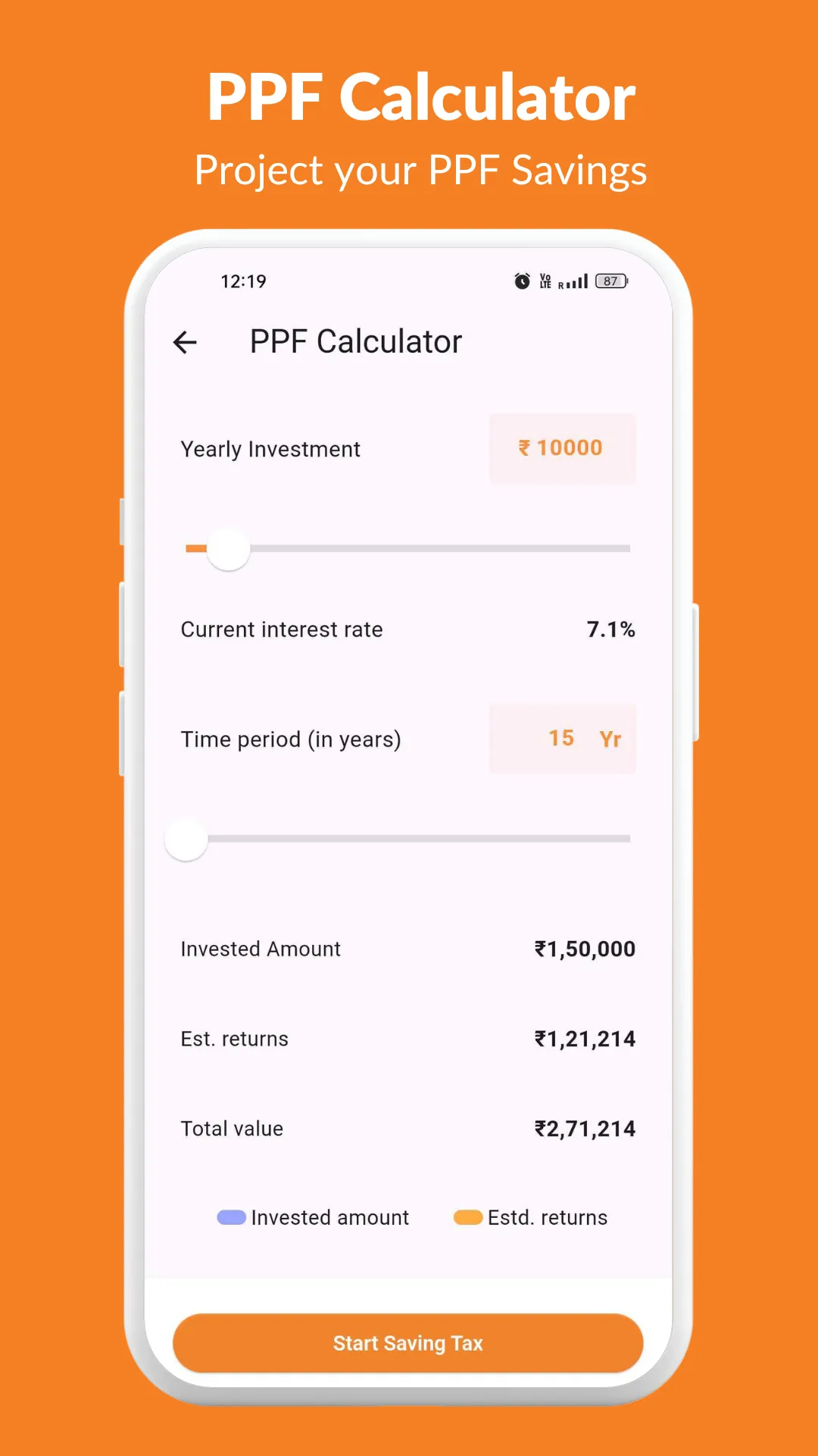Financial Calculator: SIP, EMI | Indus Appstore | Screenshot