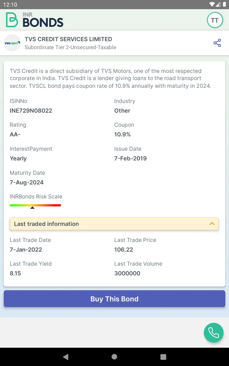 QuickInvest by INRBonds | Indus Appstore | Screenshot