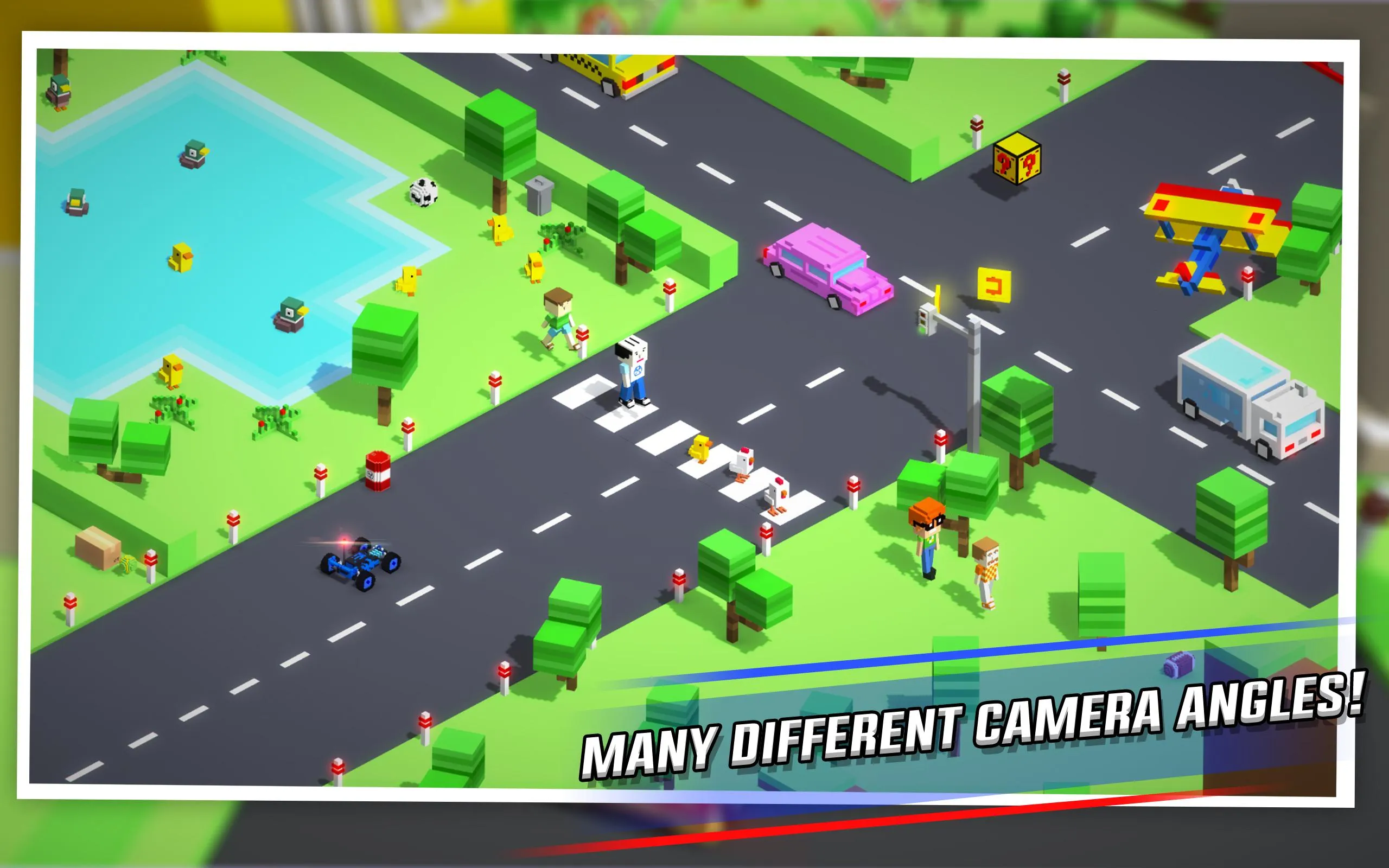 Crossy Brakes: Blocky Road Fun | Indus Appstore | Screenshot