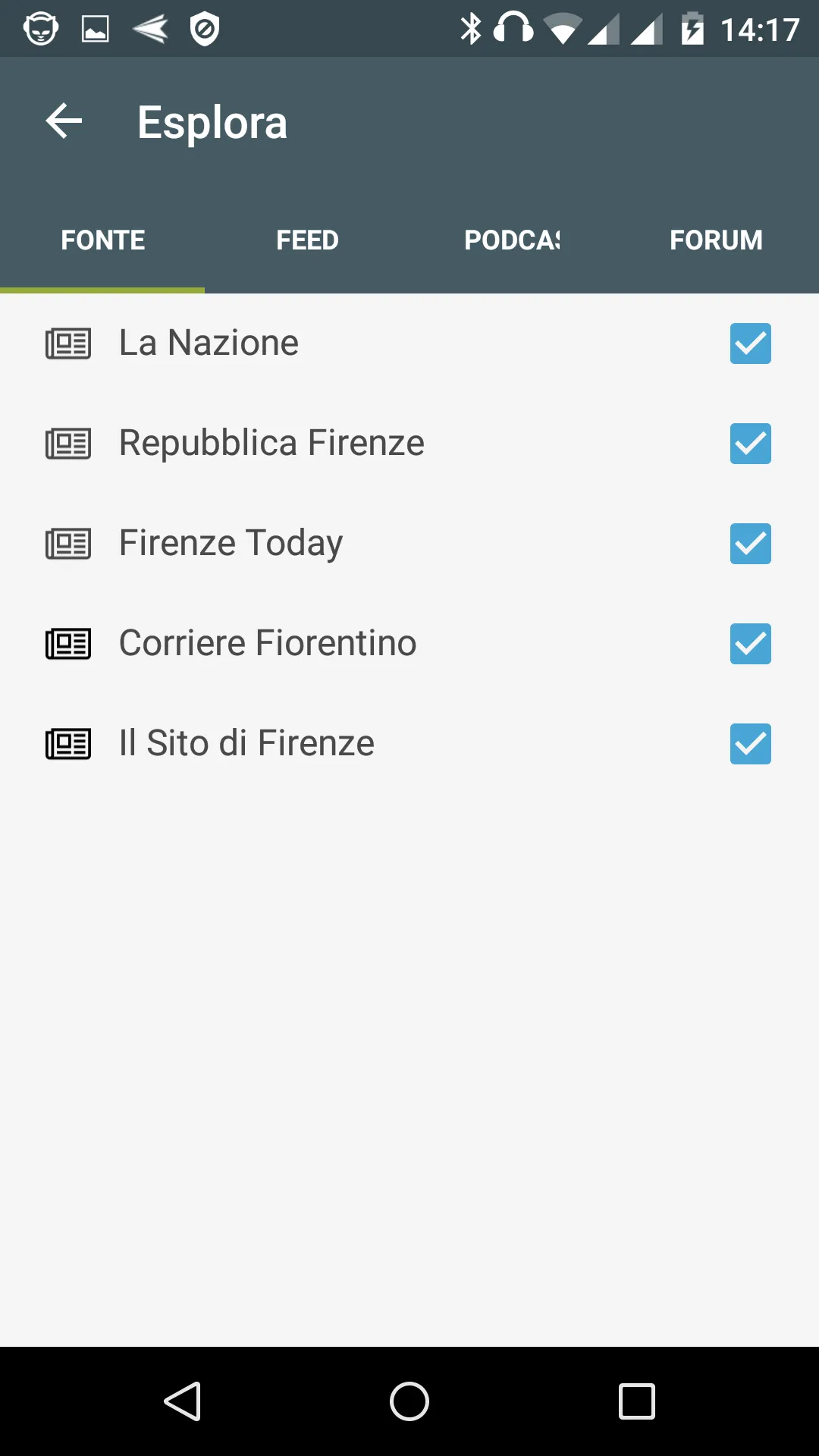 Firenze notizie locali | Indus Appstore | Screenshot