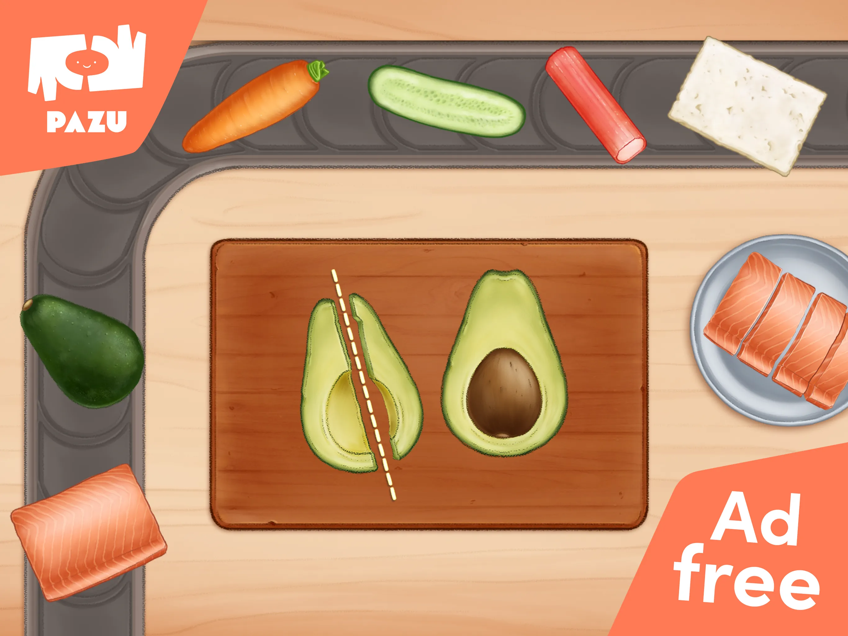 Sushi Maker Kids Cooking Games | Indus Appstore | Screenshot