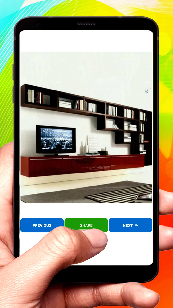 Modern TV Shelves Design | Indus Appstore | Screenshot