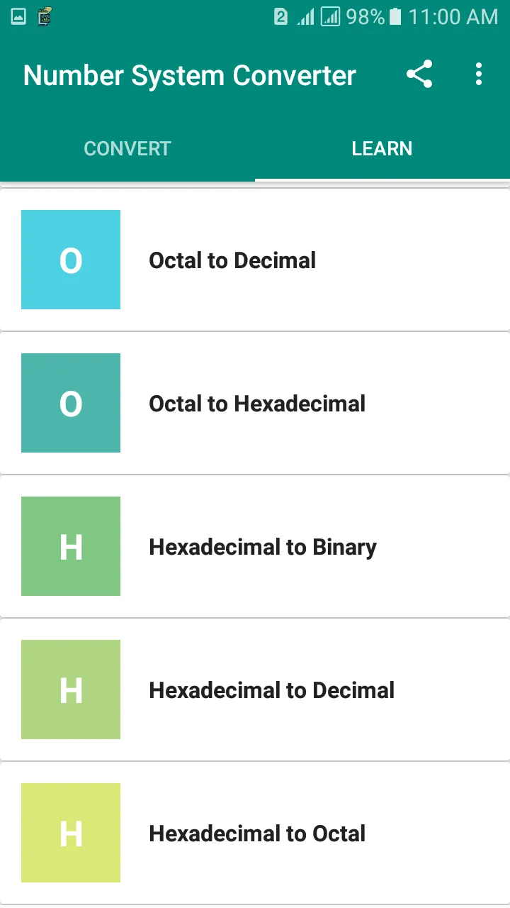 Number System: Learn & Convert | Indus Appstore | Screenshot