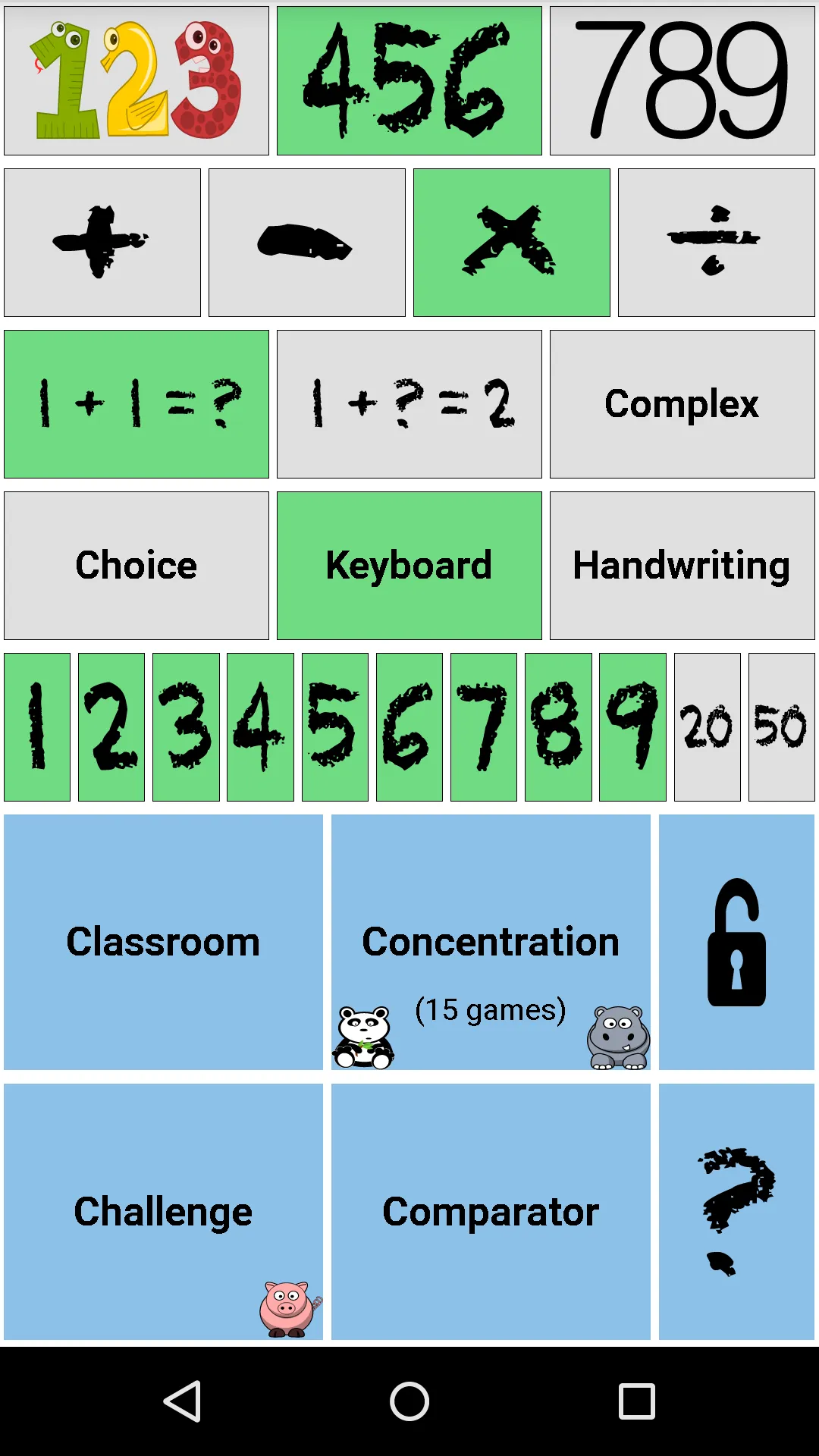 Math Panda | Indus Appstore | Screenshot