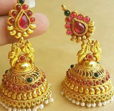 Gold Jhumka Design | Indus Appstore | Screenshot