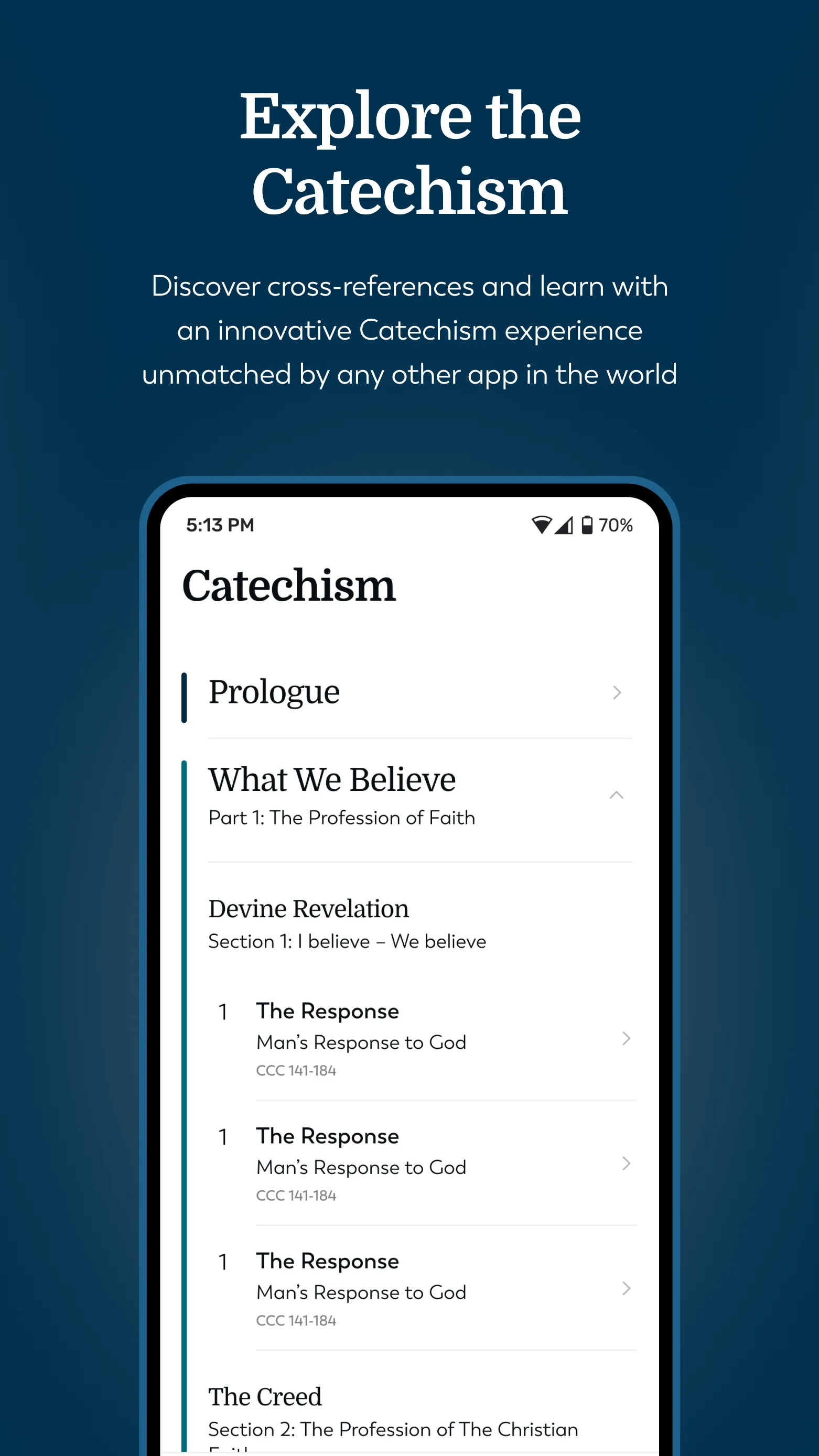 Ascension | Bible & Catechism | Indus Appstore | Screenshot