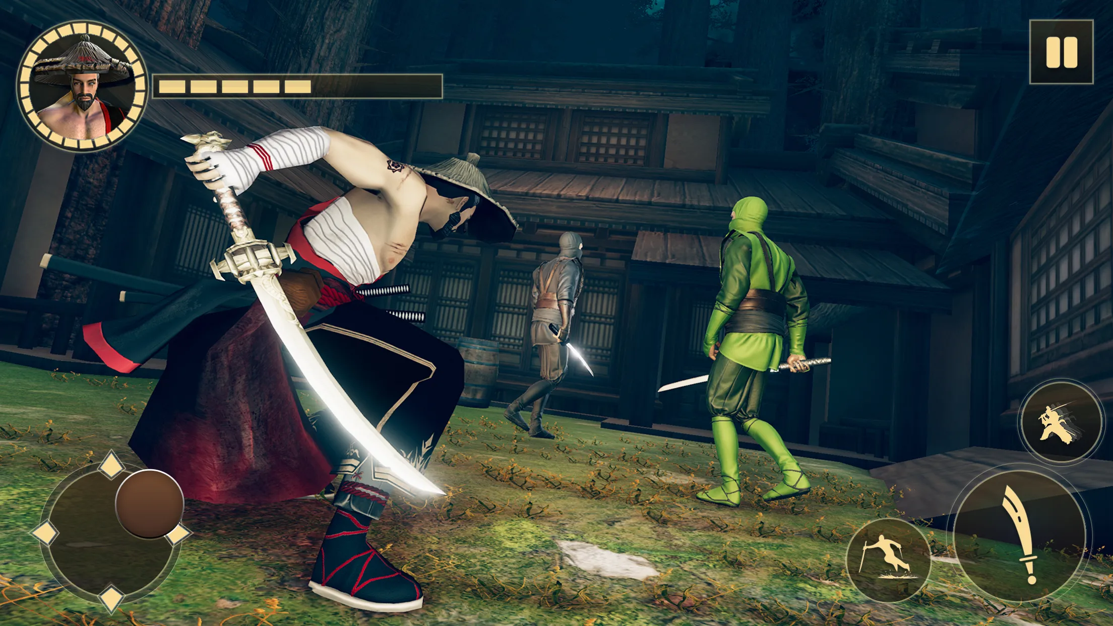 Samurai 3D: Shadow Ninja Games | Indus Appstore | Screenshot