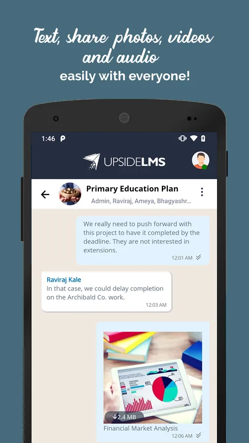 UpsideLMS | Indus Appstore | Screenshot