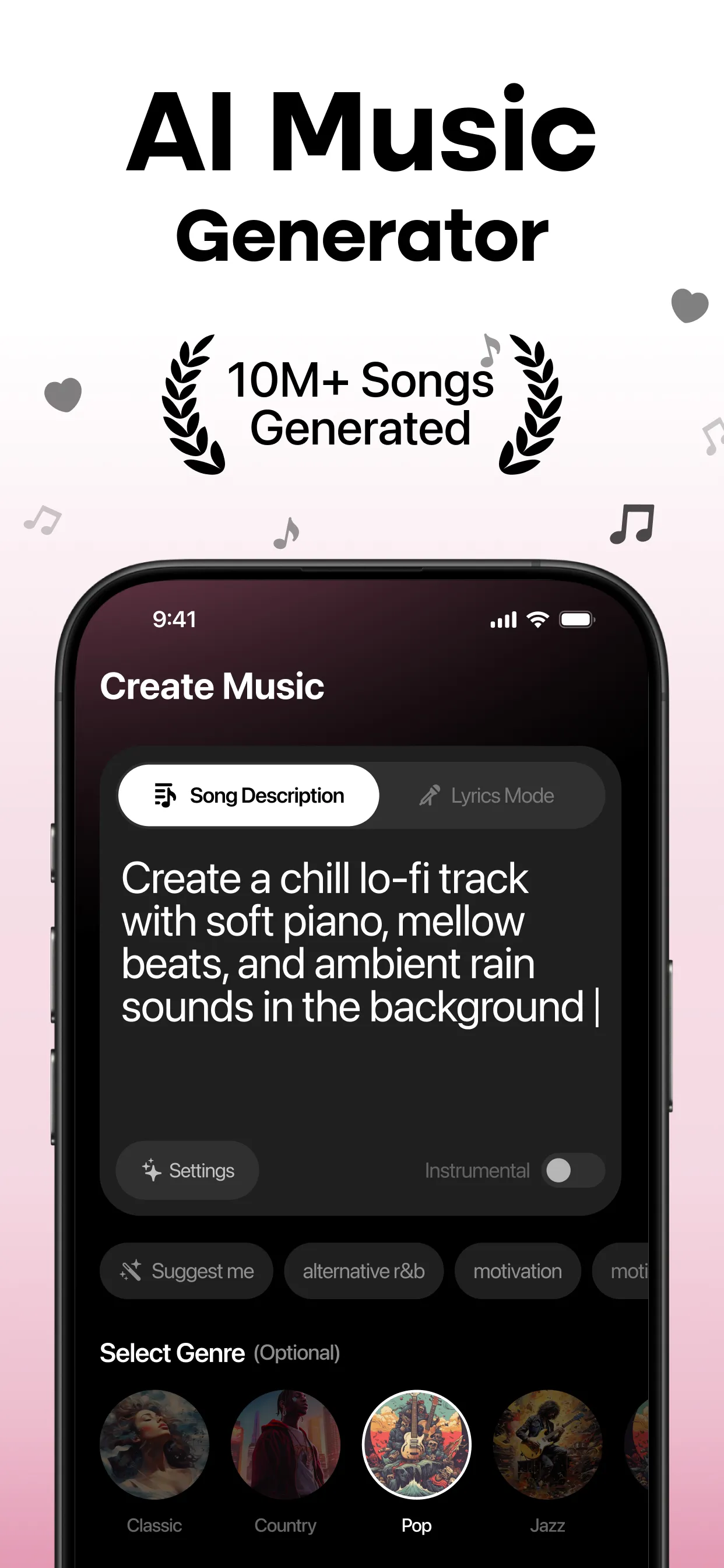 MyTunes : AI Music Generator | Indus Appstore | Screenshot