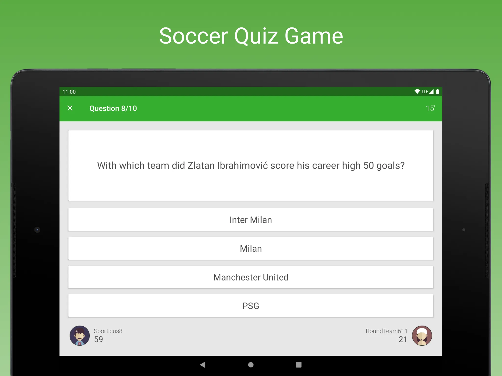 Soccer Fan Quiz | Indus Appstore | Screenshot