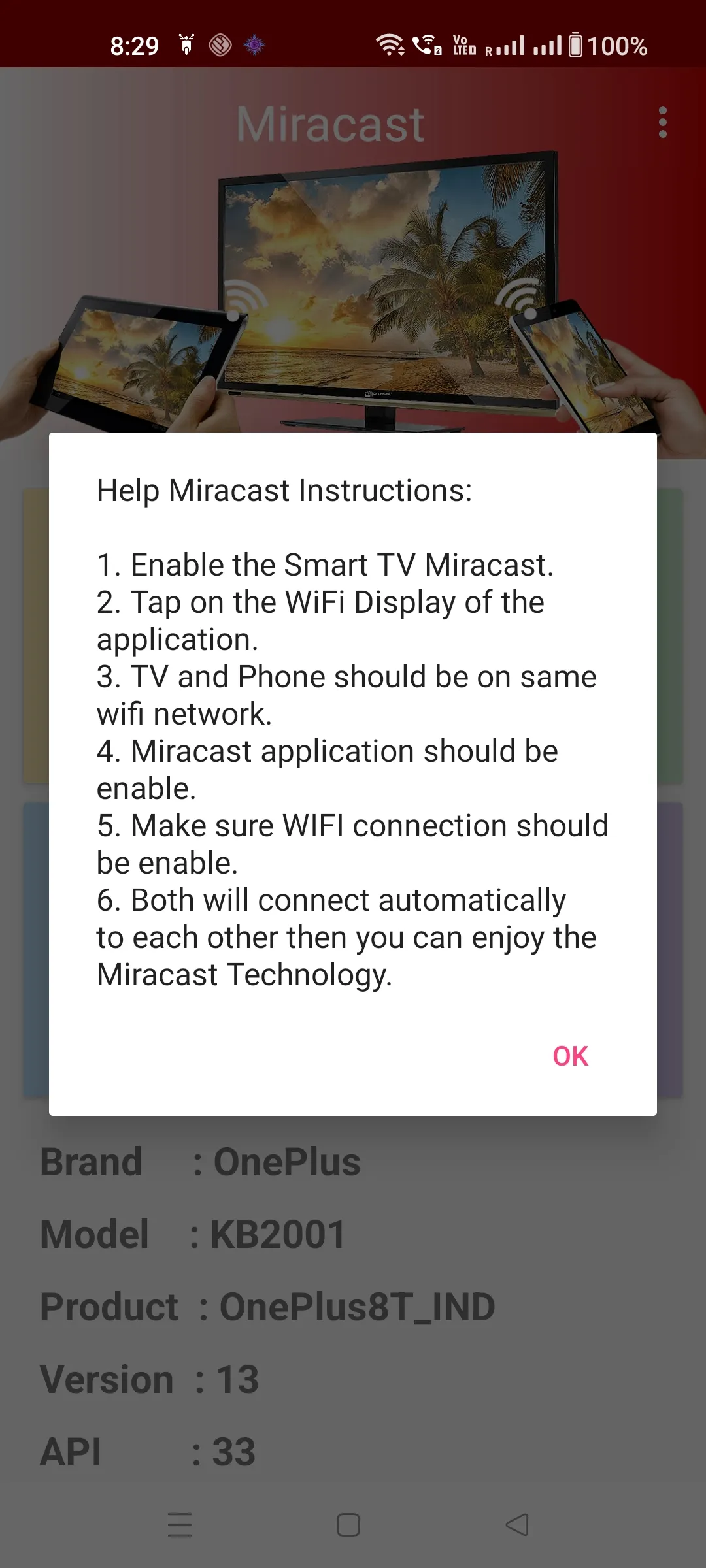 Miracast Screen Mirroring | Indus Appstore | Screenshot