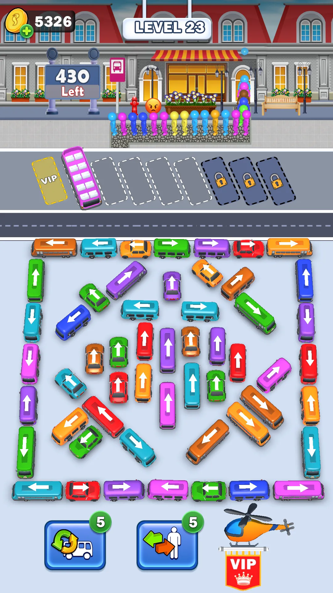 Bus Escape: Car Traffic Puzzle | Indus Appstore | Screenshot
