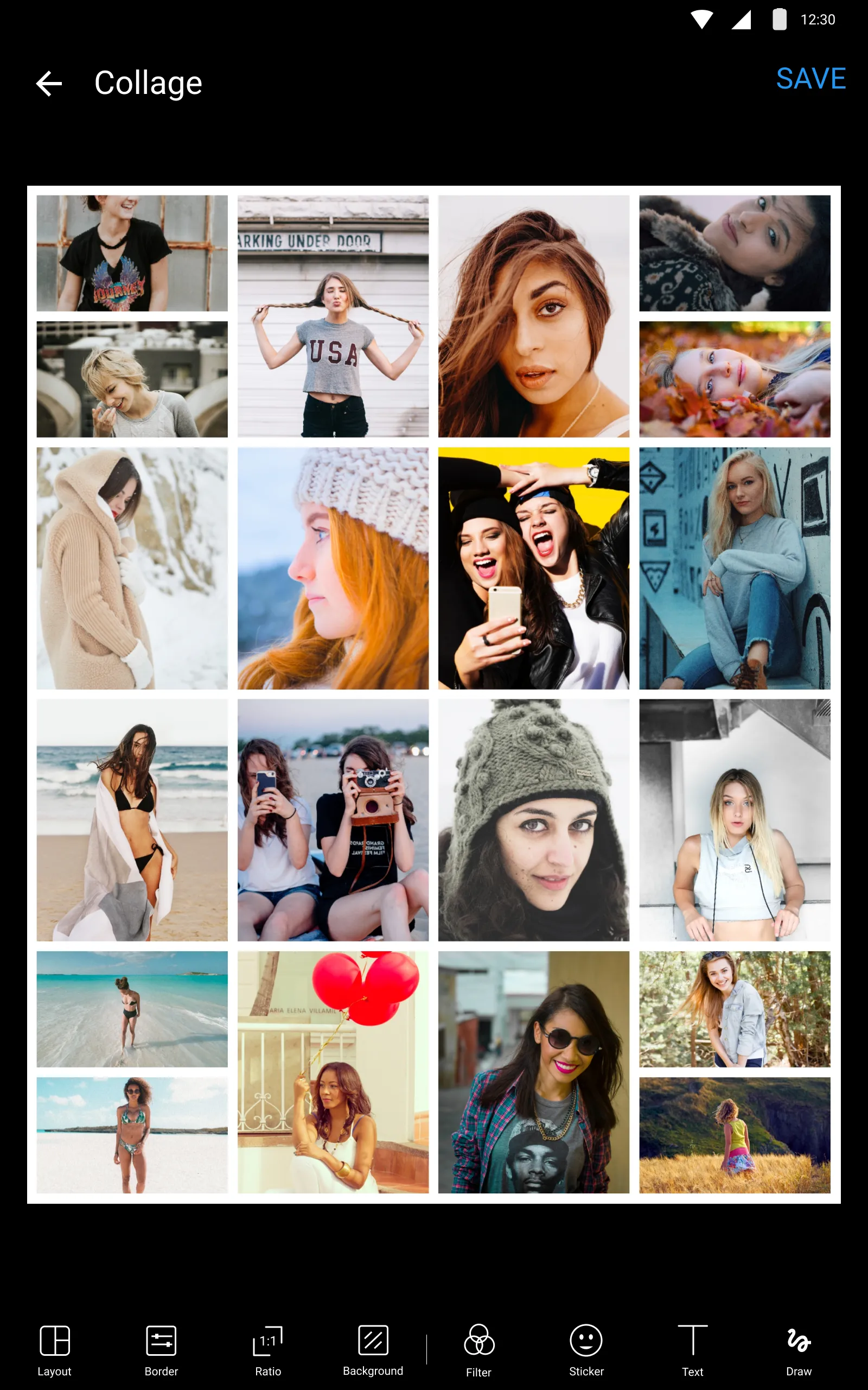 Collage Maker - Photo Editor | Indus Appstore | Screenshot