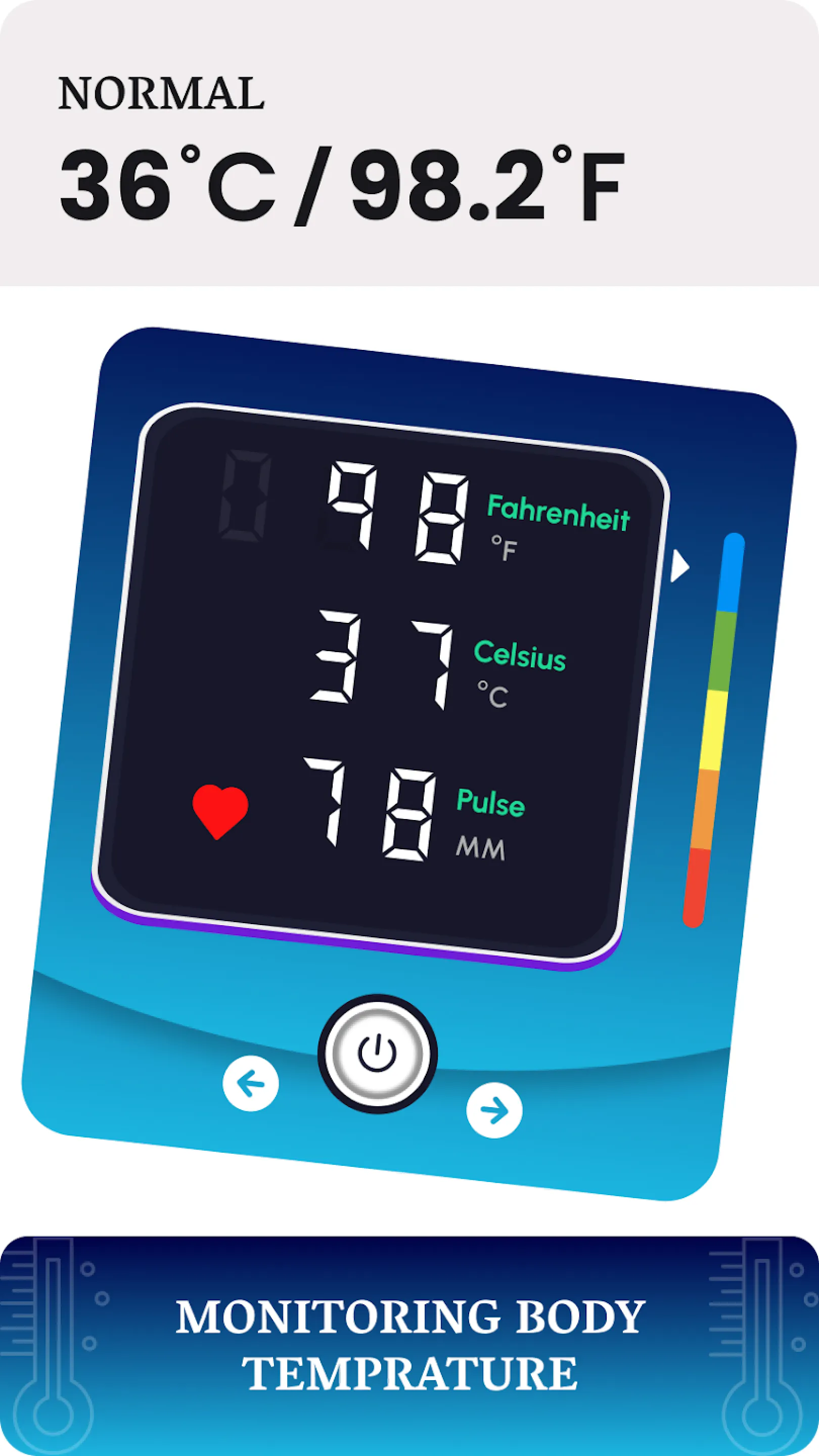 Body Temperature Fever Tracker | Indus Appstore | Screenshot