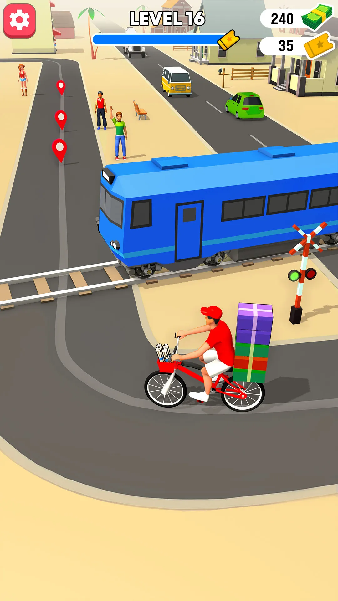 Delivery Boy Bicycle Game | Indus Appstore | Screenshot