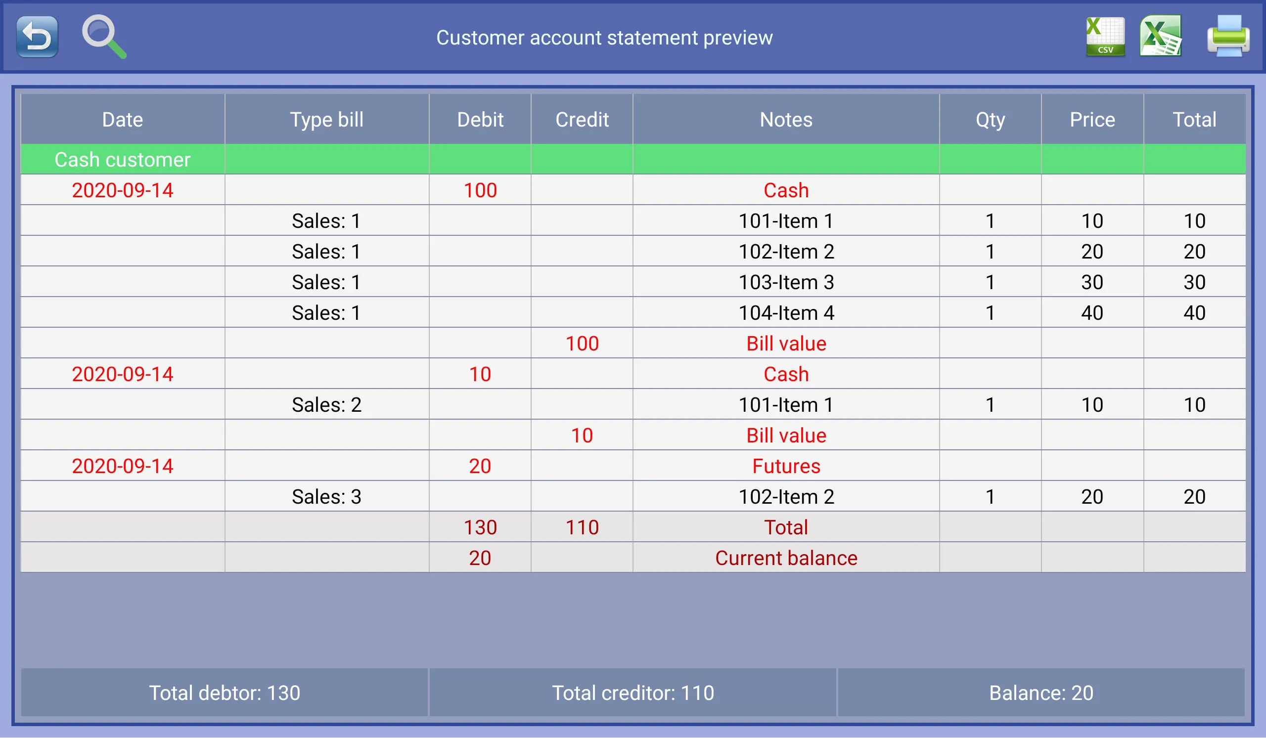 Golden Accounting & POS | Indus Appstore | Screenshot