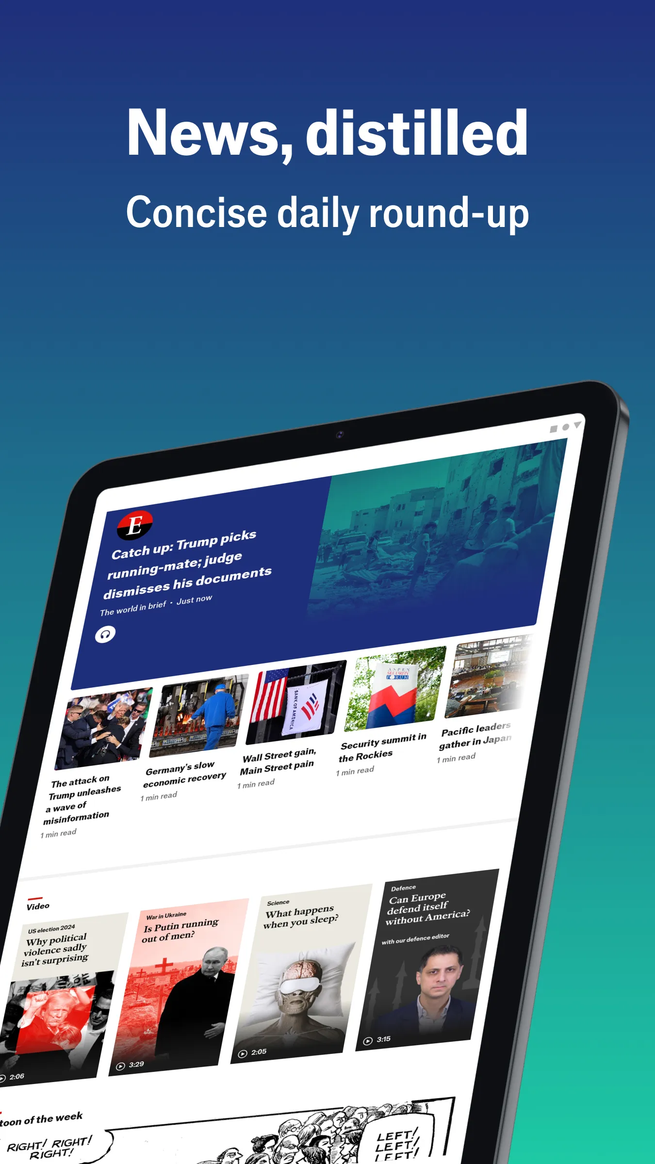 Espresso from The Economist | Indus Appstore | Screenshot