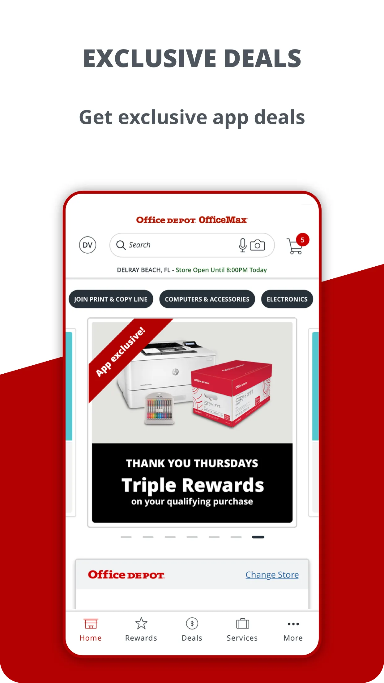 Office Depot®- Rewards & Deals | Indus Appstore | Screenshot