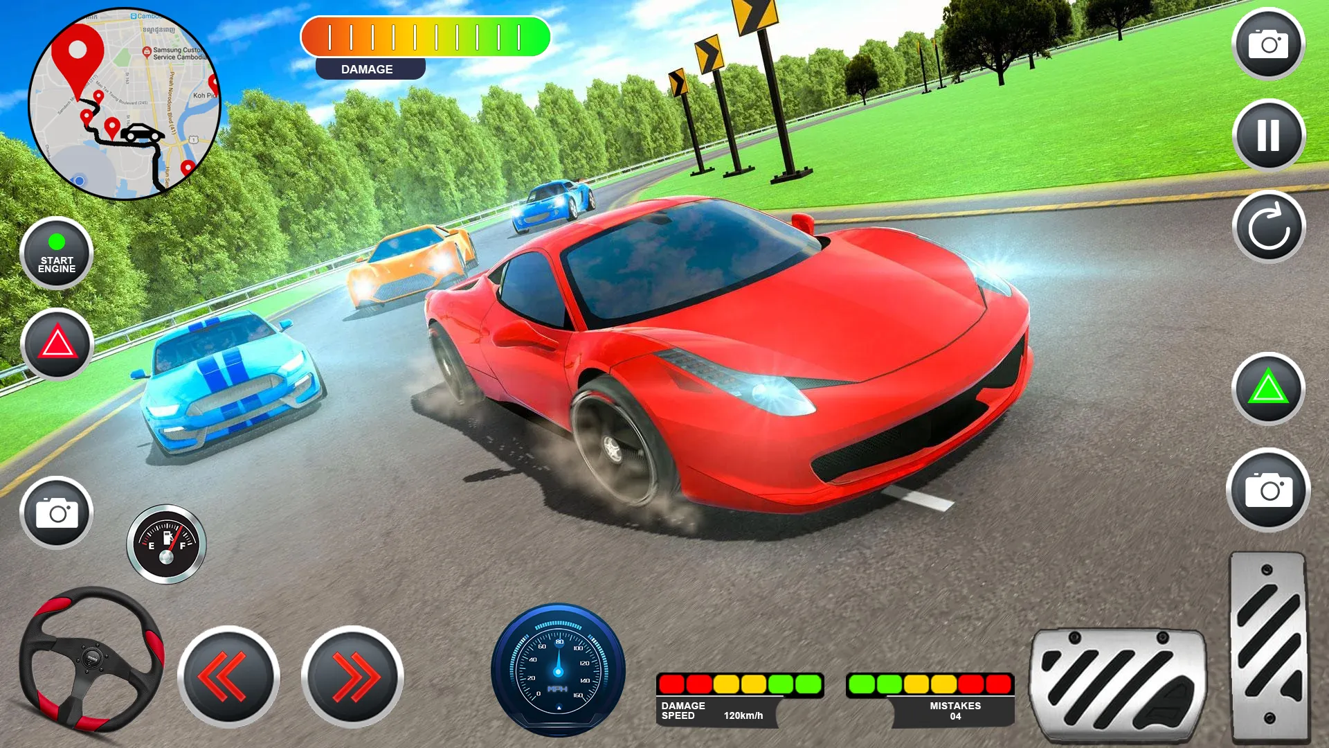 Race Car Driving Racing Game | Indus Appstore | Screenshot