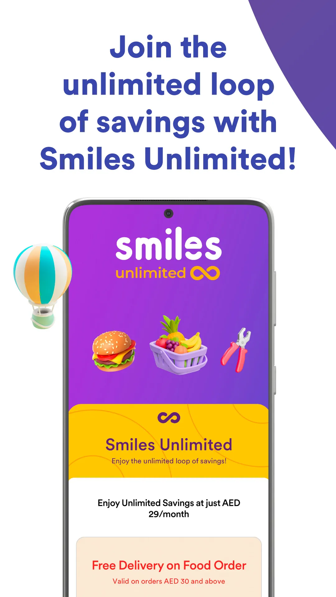 Smiles:Food,Grocery,Lifestyle | Indus Appstore | Screenshot