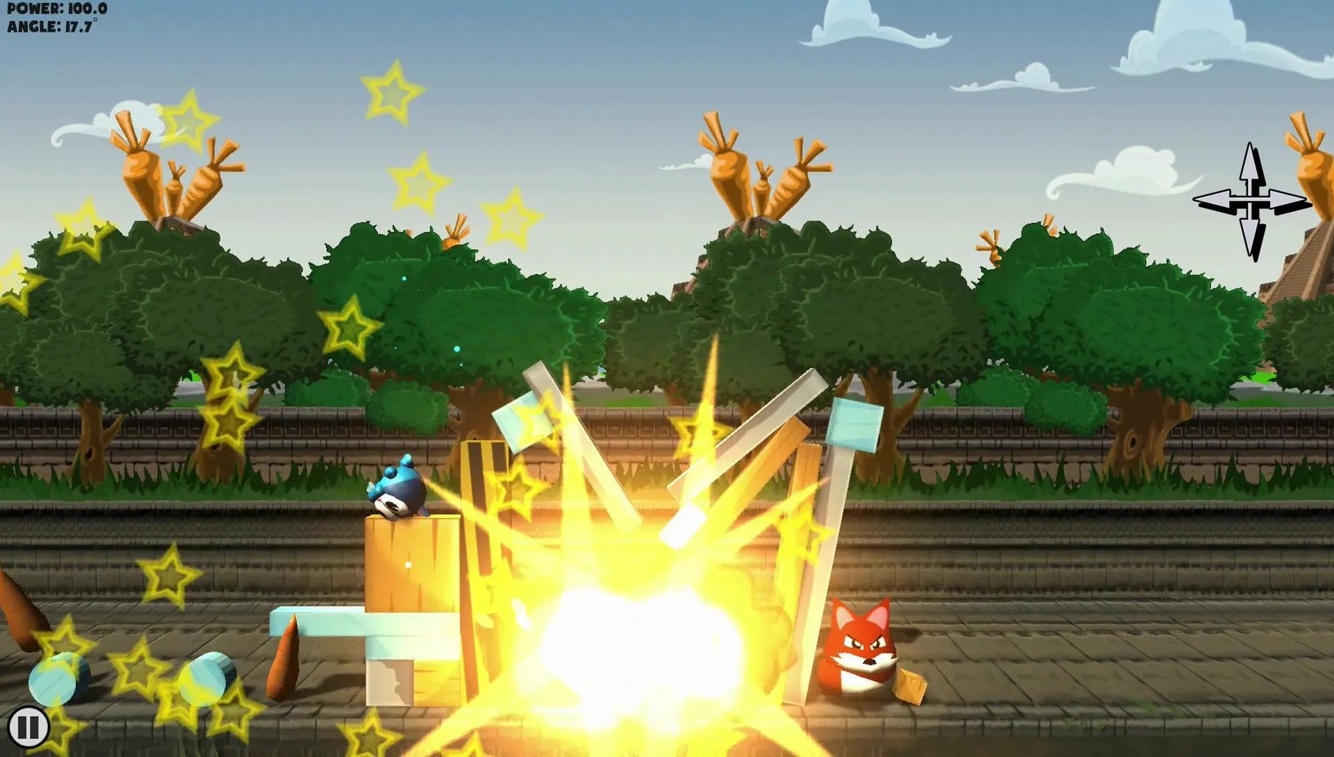 Angry Bunnies: Colossal Carrot | Indus Appstore | Screenshot