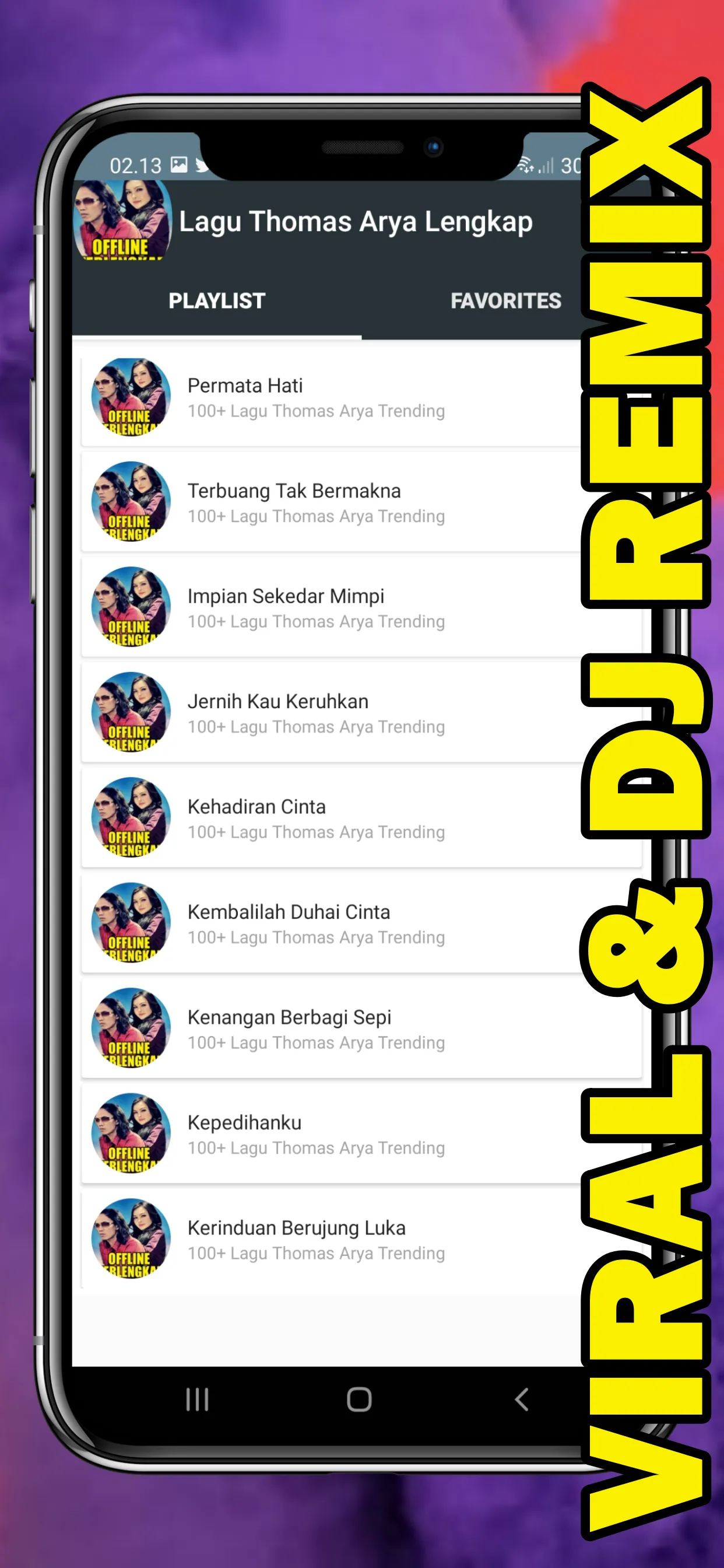 Koleksi Lagu ThomasArya Viral | Indus Appstore | Screenshot