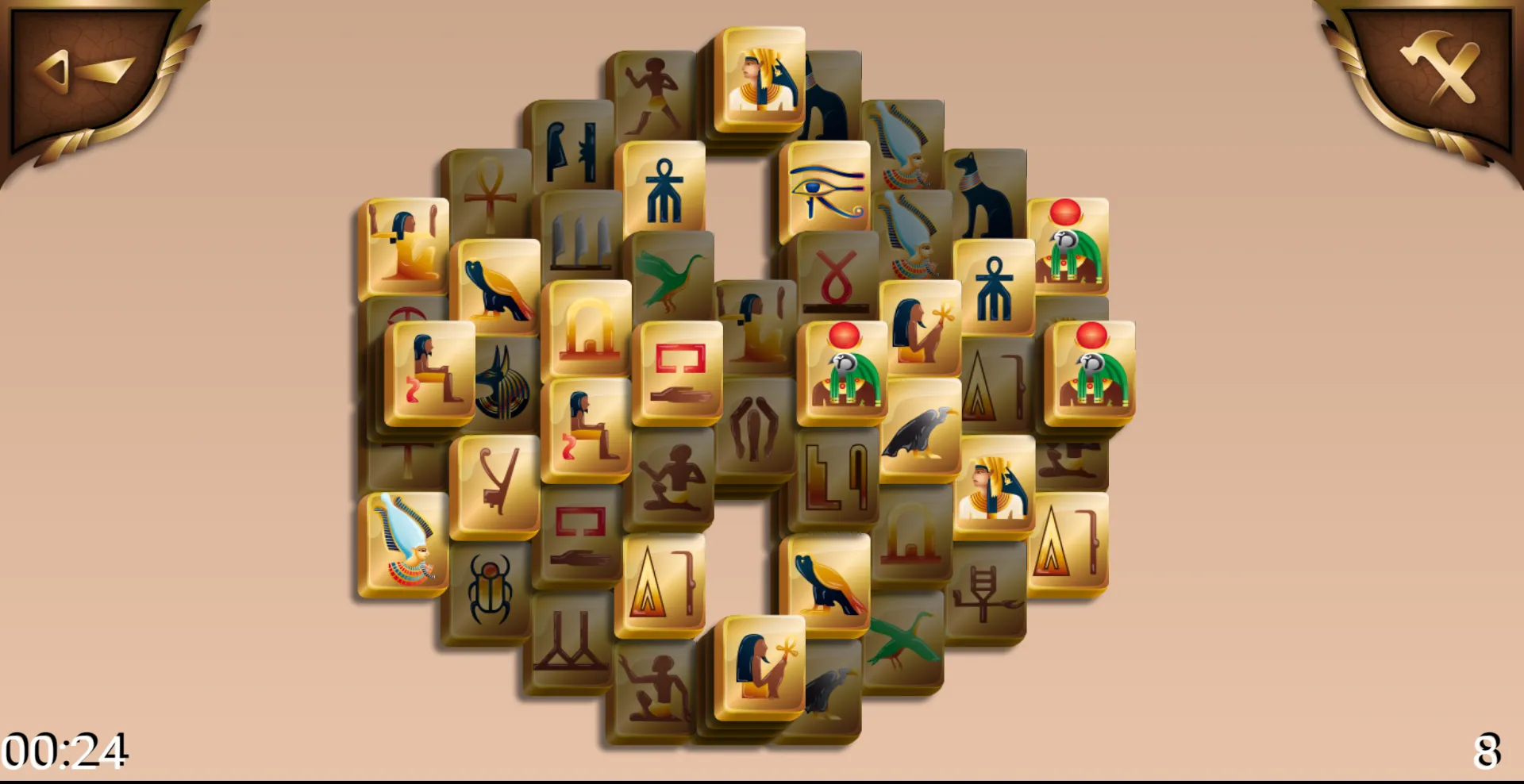 Apries - Egyptian mahjong | Indus Appstore | Screenshot