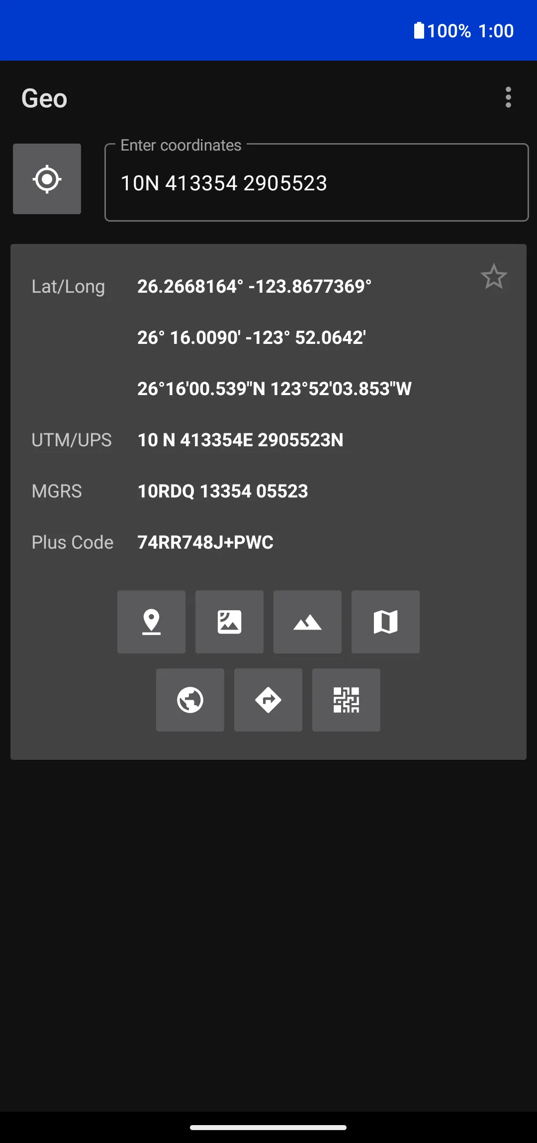 Geo: Convert GPS Coordinates | Indus Appstore | Screenshot