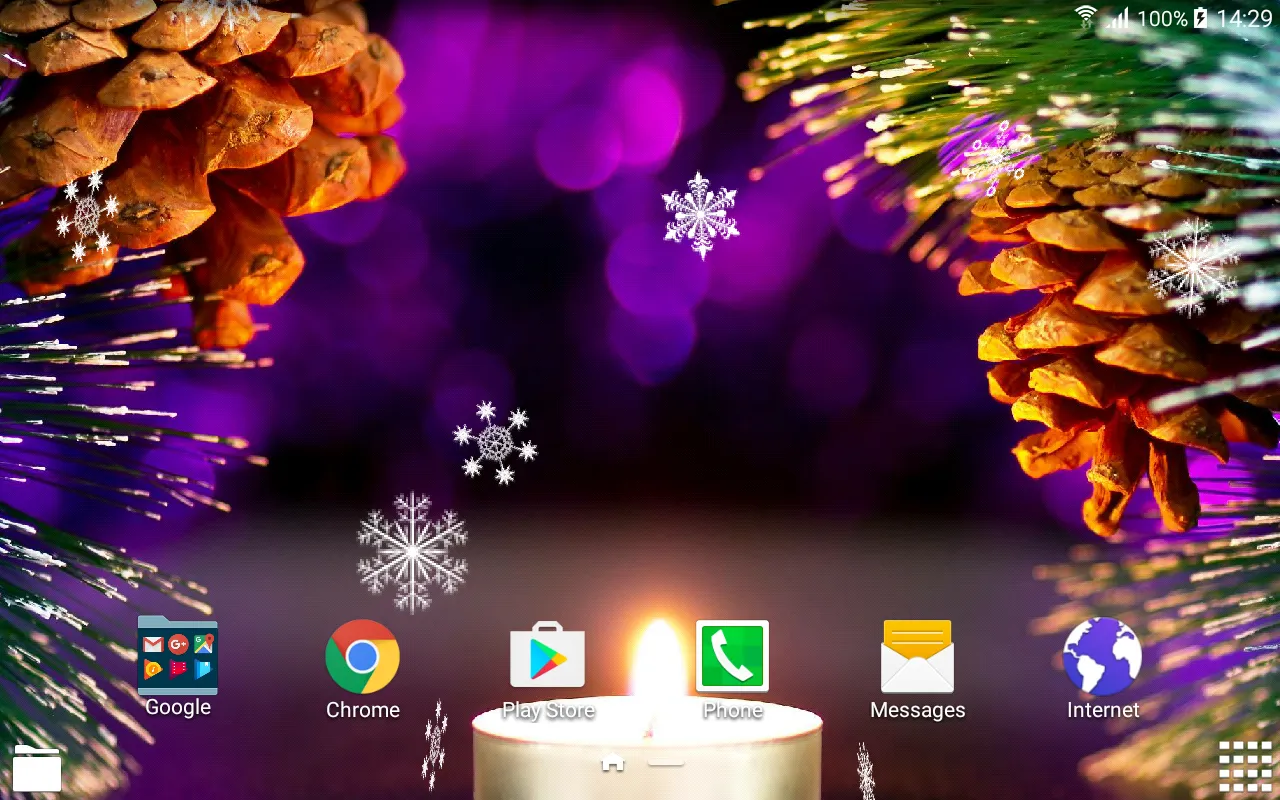 Macro Christmas Live Wallpaper | Indus Appstore | Screenshot