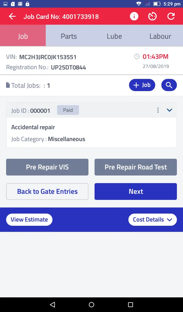 Eicher Service Pro | Indus Appstore | Screenshot
