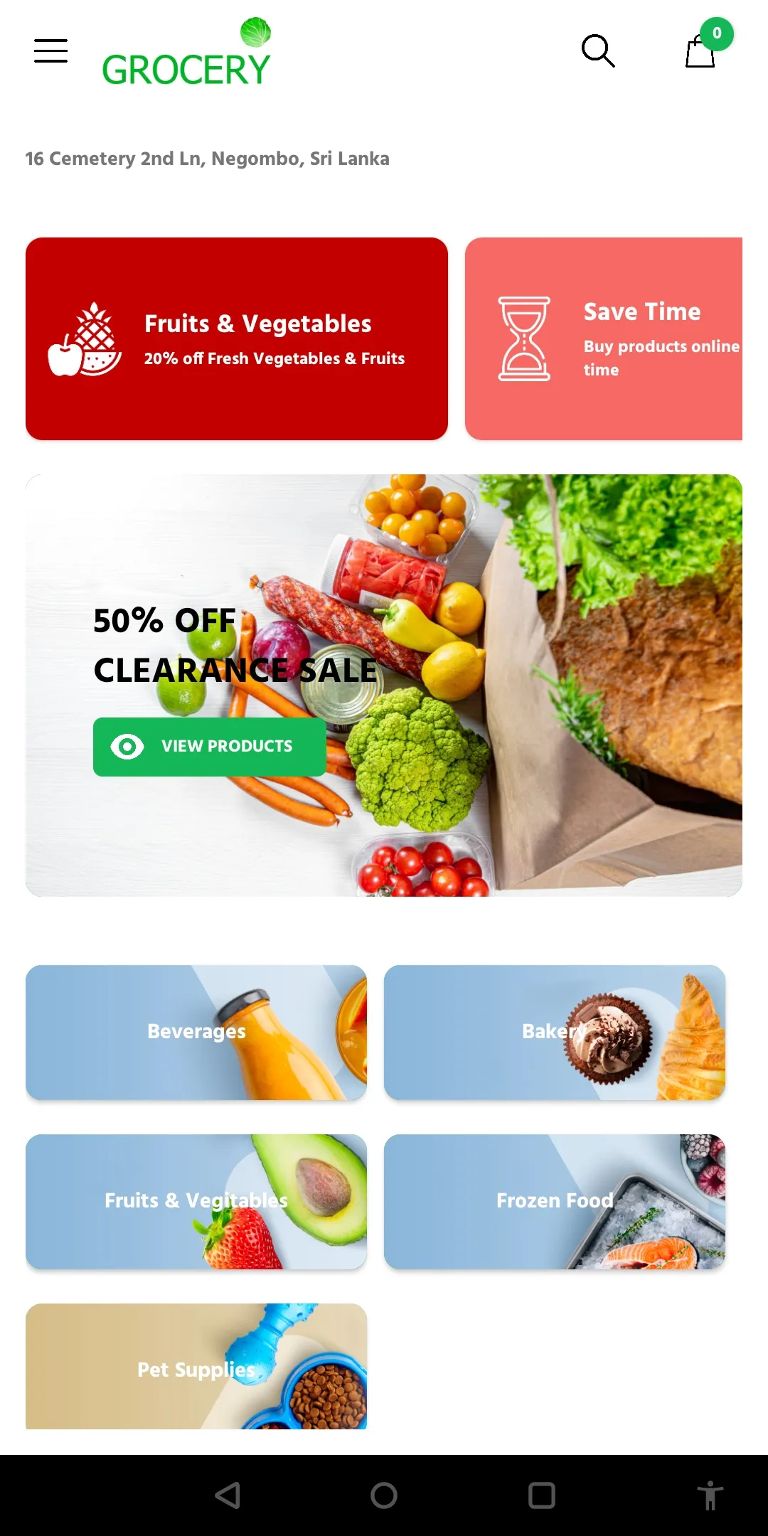 Grocery Store - Grocery Shoppi | Indus Appstore | Screenshot