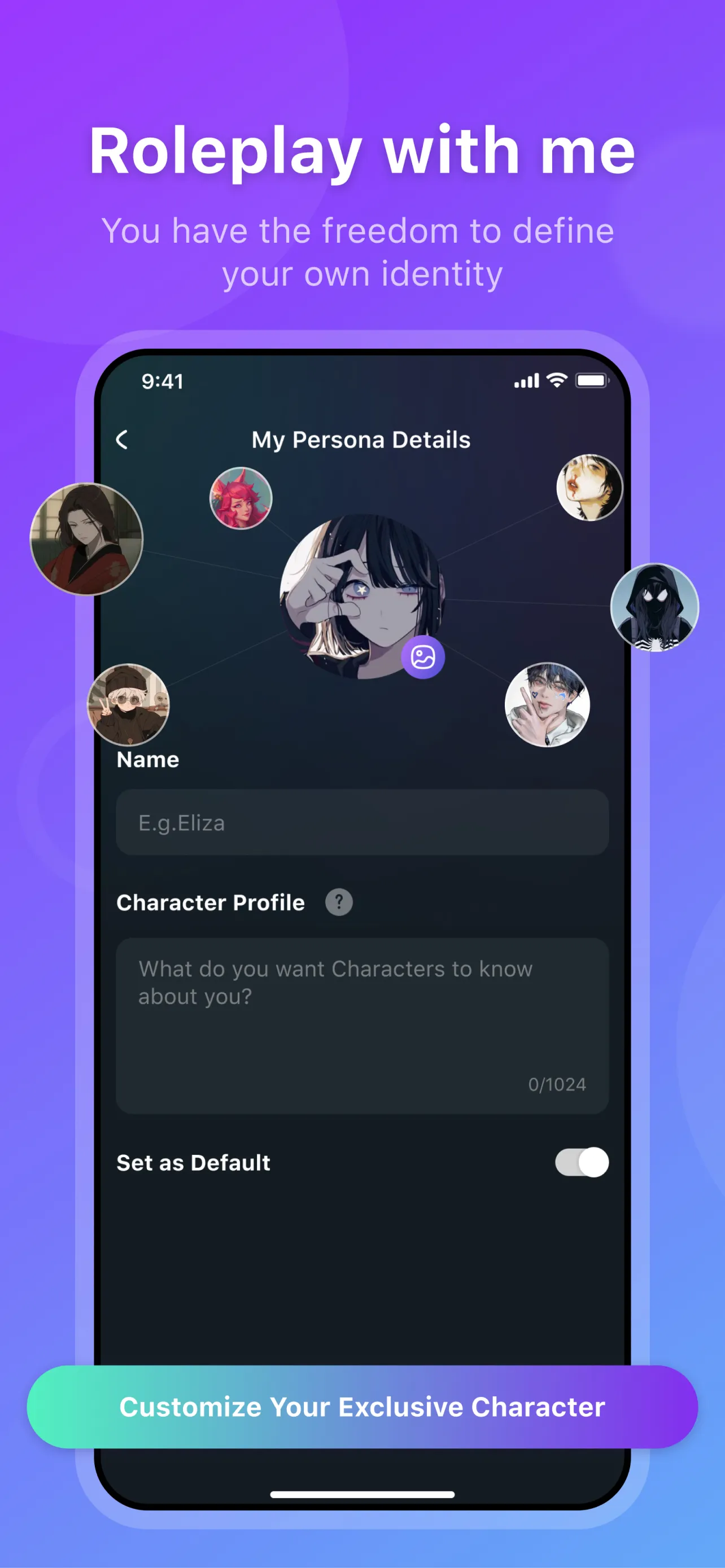HiWaifu: AI Friend & Waifu Hub | Indus Appstore | Screenshot