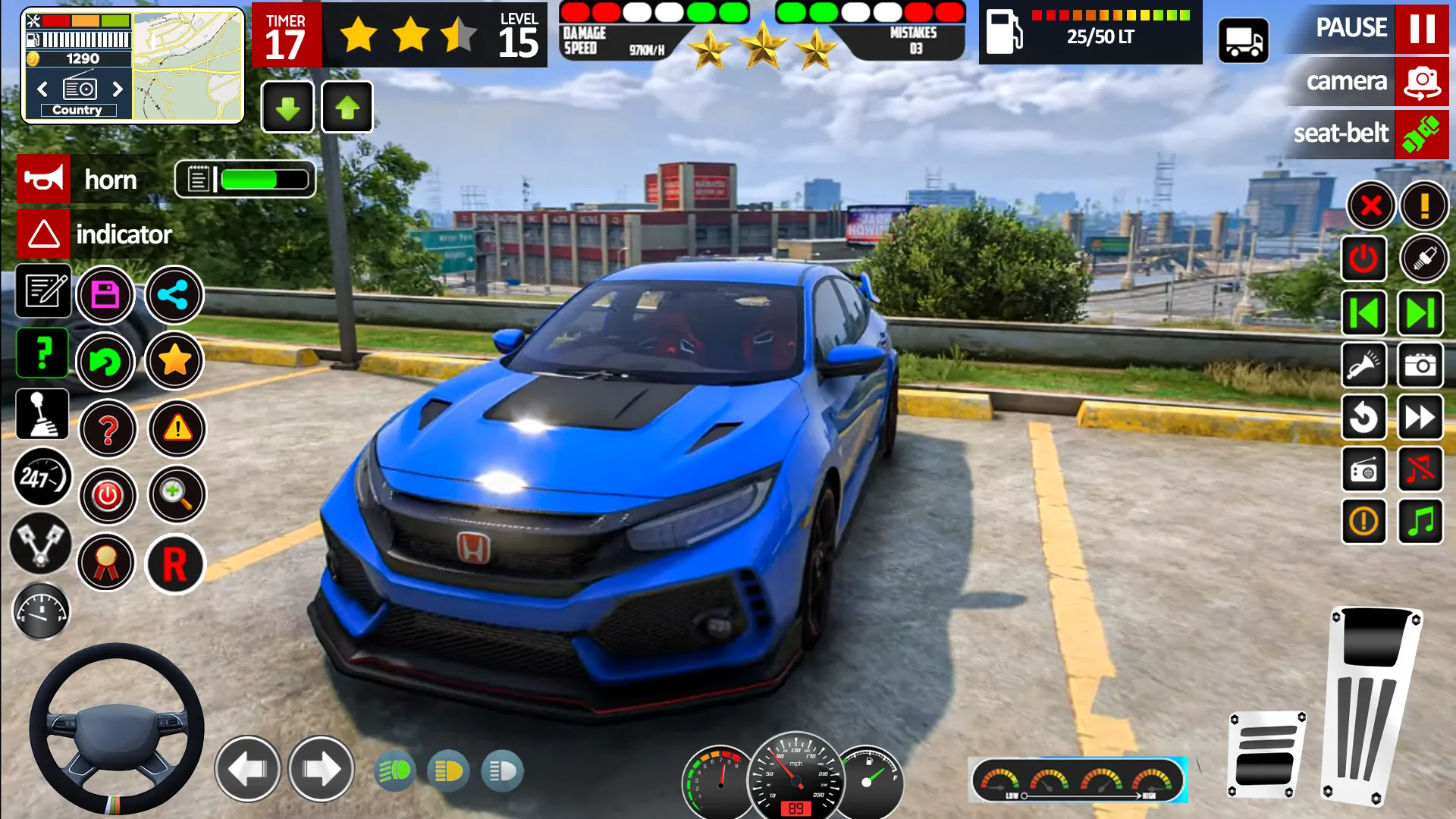 Open World Car Driving Game | Indus Appstore | Screenshot