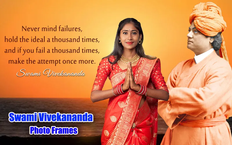 Vivekananda Photo Frame | Indus Appstore | Screenshot