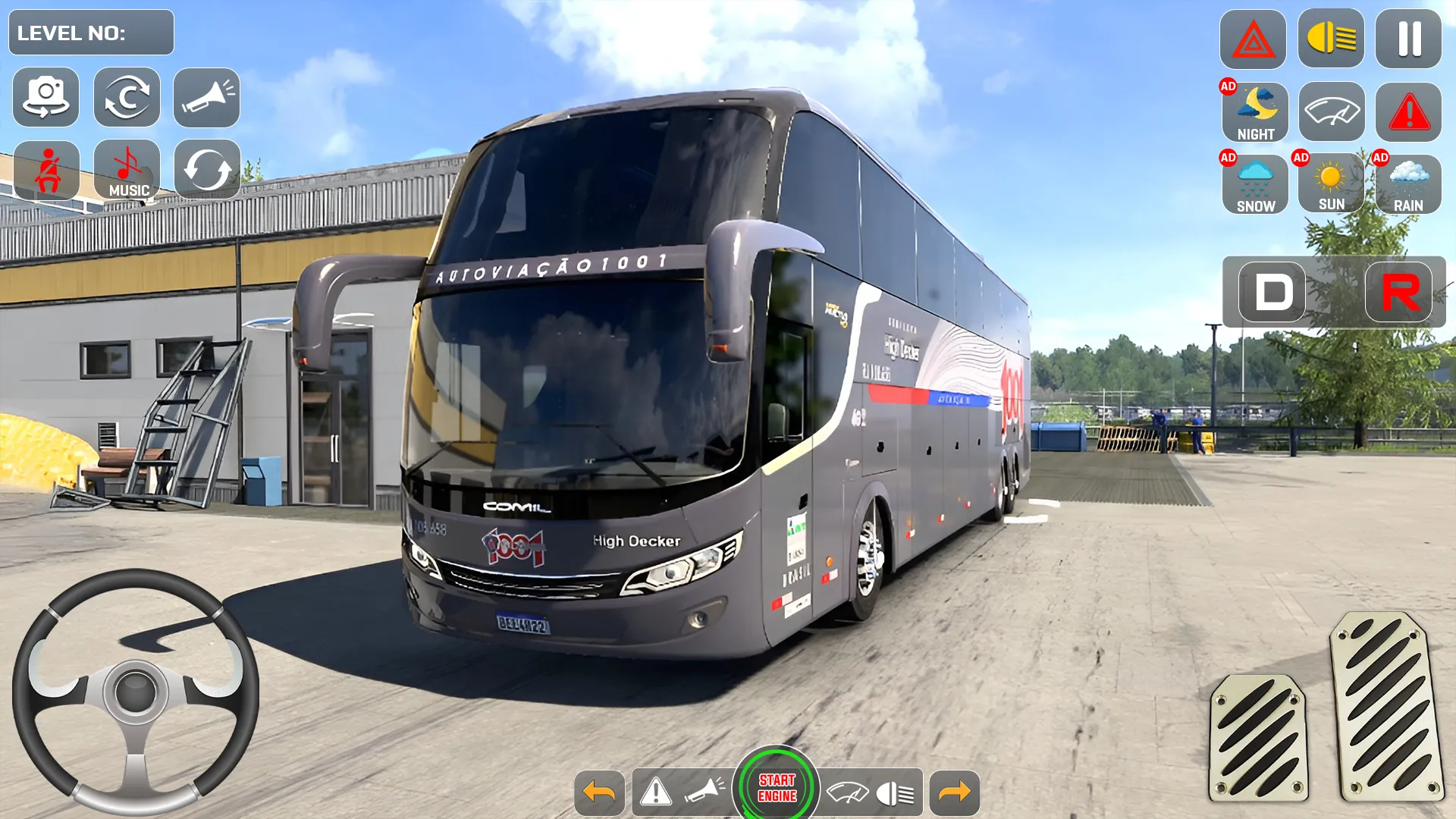 Bus Driving Modern Bus Game | Indus Appstore | Screenshot