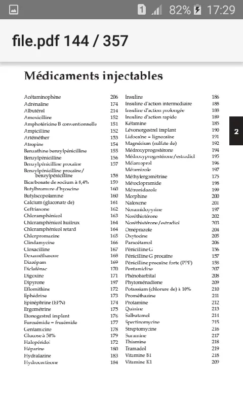 Livre Guide des Médicaments | Indus Appstore | Screenshot