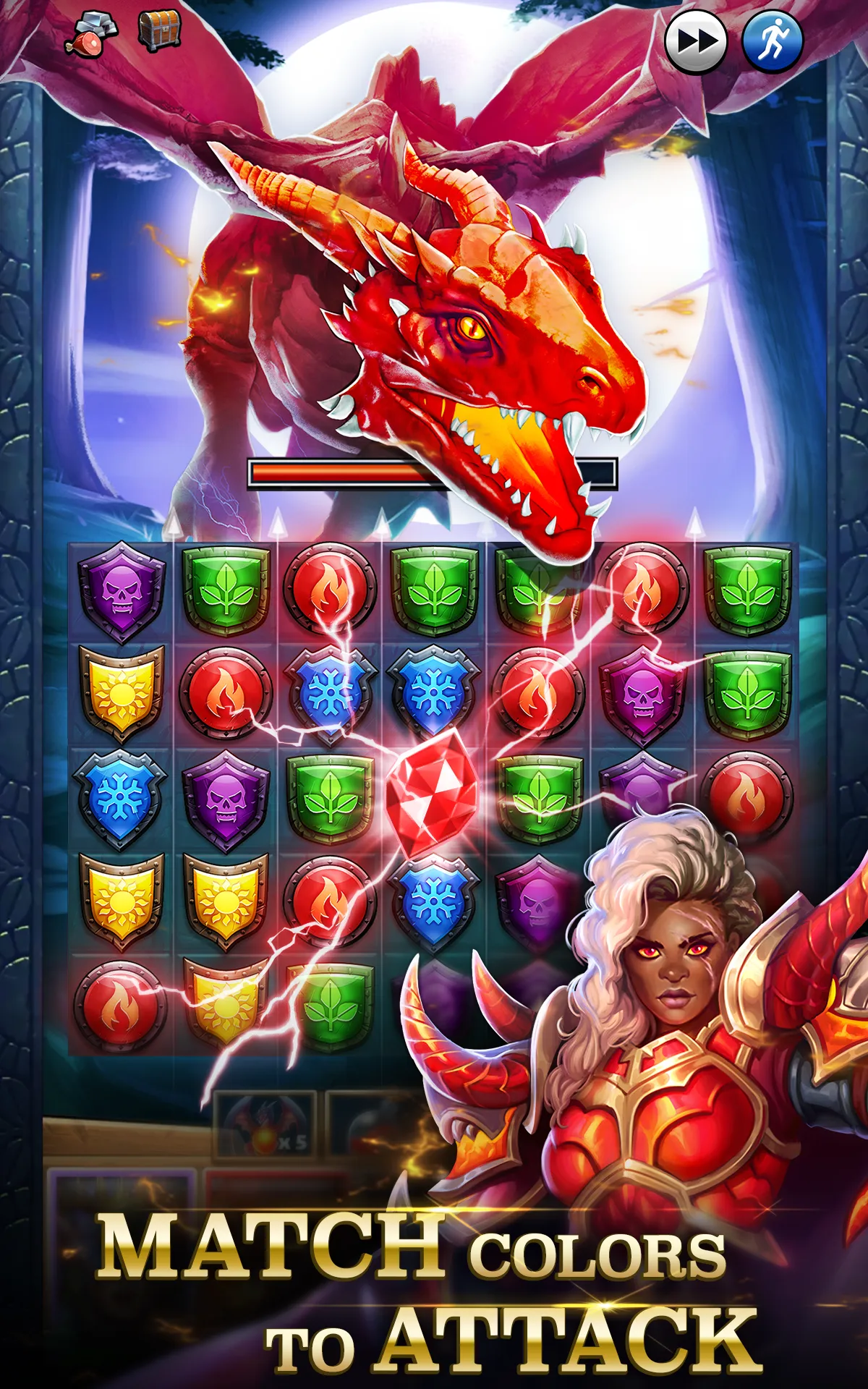 Empires & Puzzles: Match-3 RPG | Indus Appstore | Screenshot