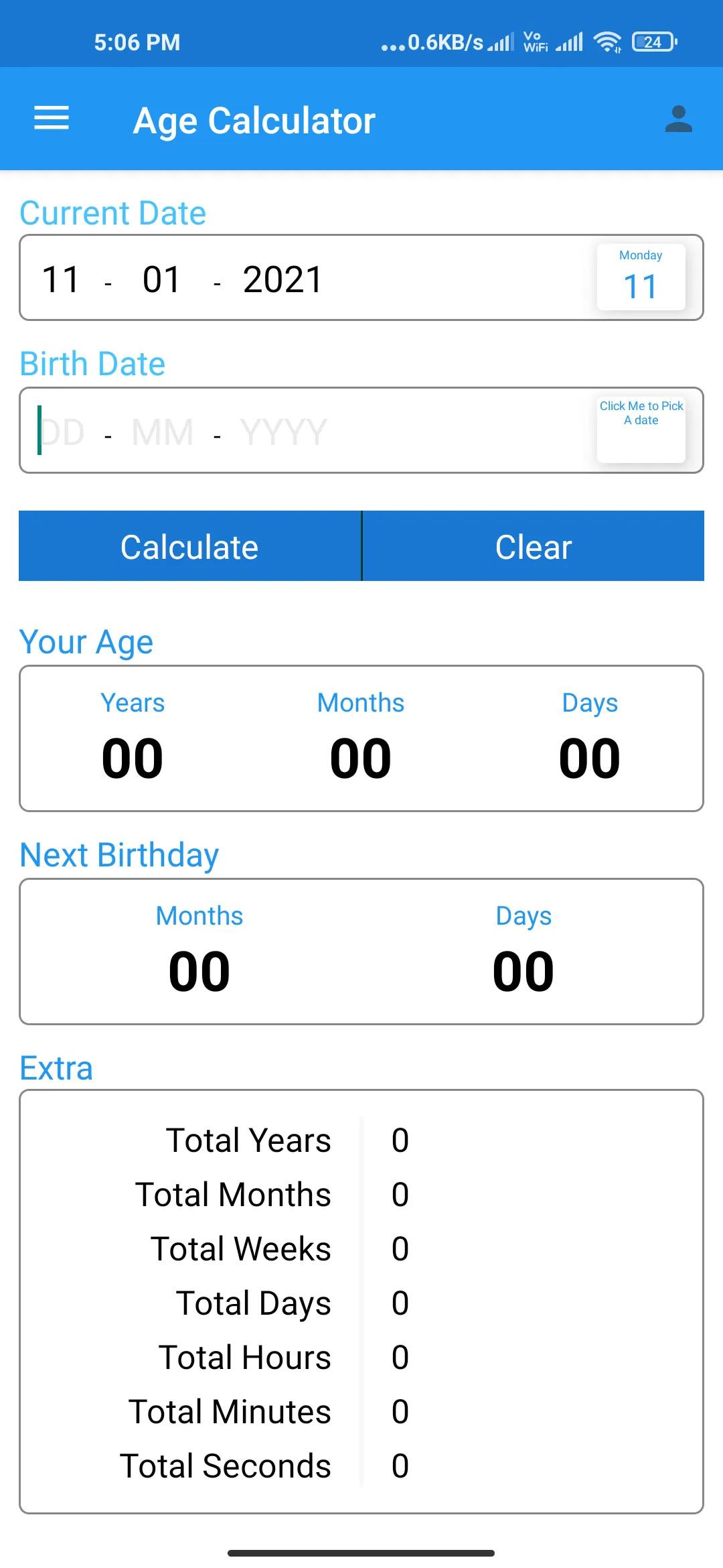 Age Calculator | Indus Appstore | Screenshot