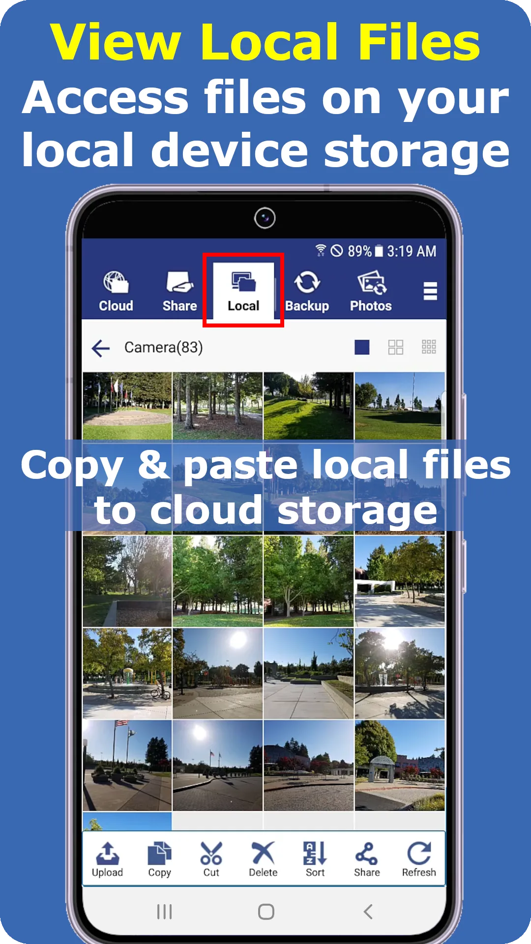 Cloud File Manager | Indus Appstore | Screenshot