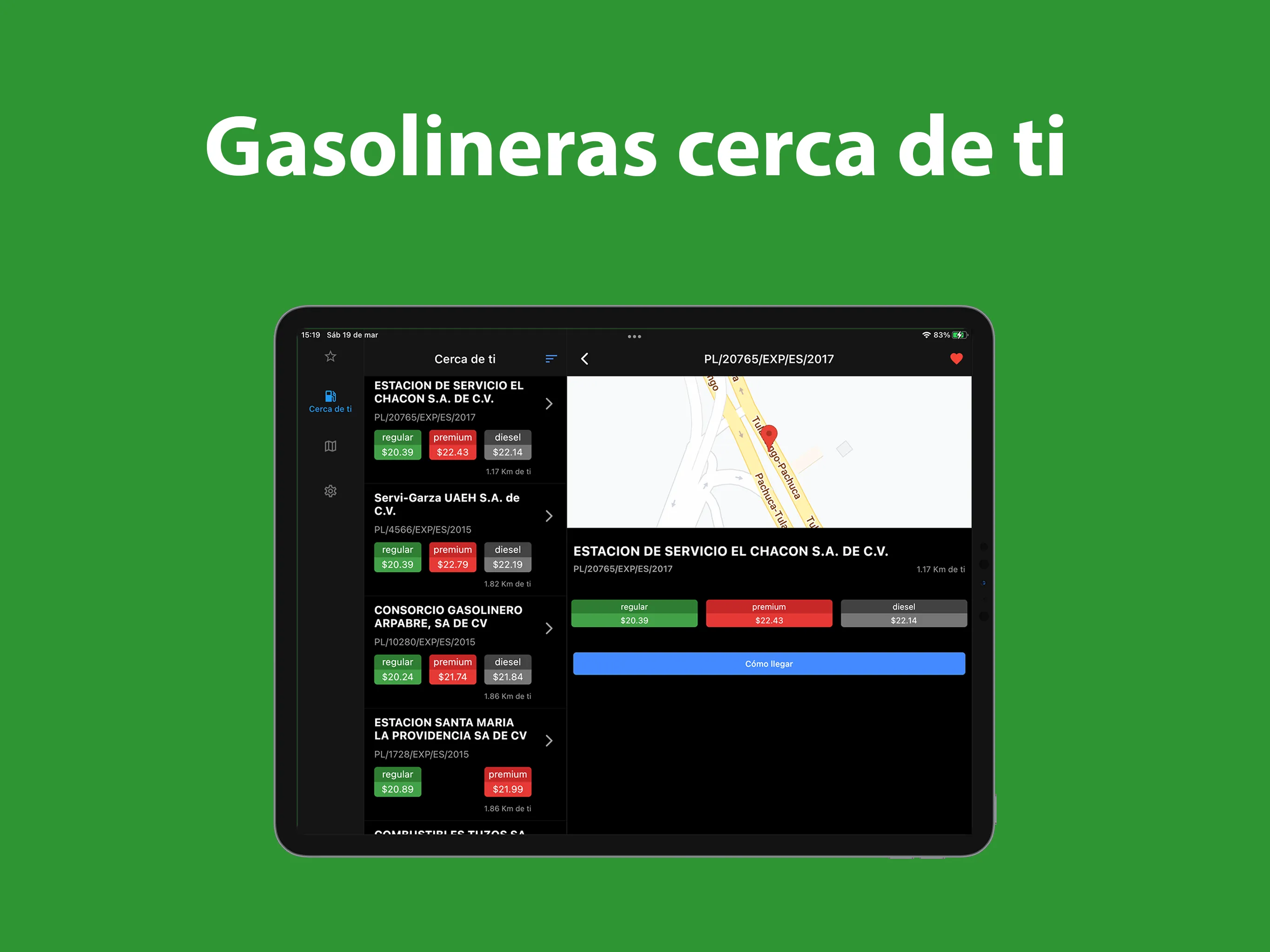 Gas Mex - Gasolina barata | Indus Appstore | Screenshot