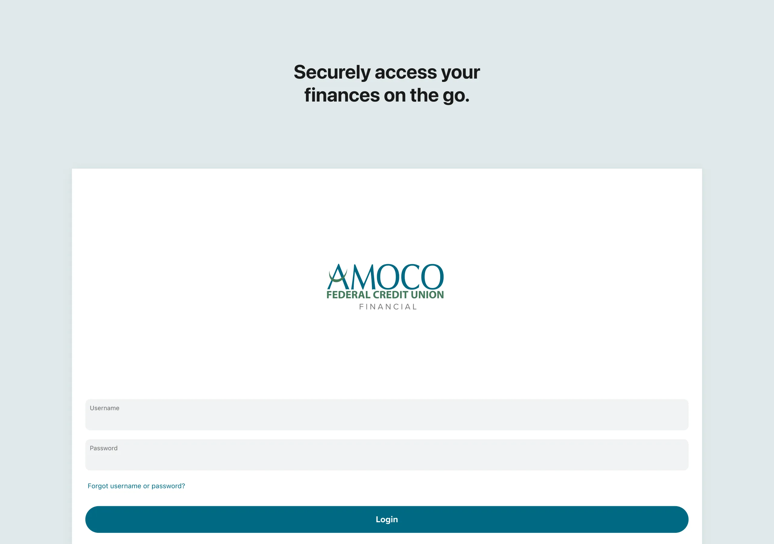 AMOCO FCU Mobile | Indus Appstore | Screenshot