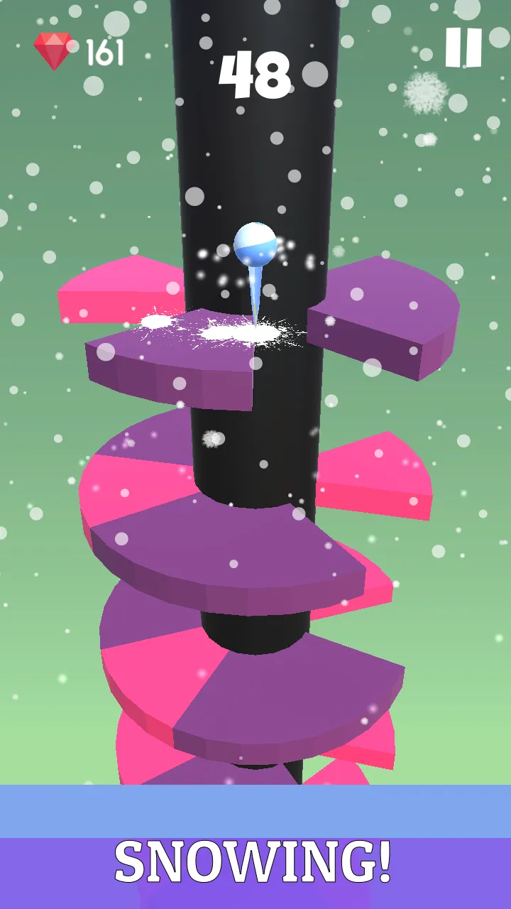 Tower Crash Spiral Ball Jump | Indus Appstore | Screenshot