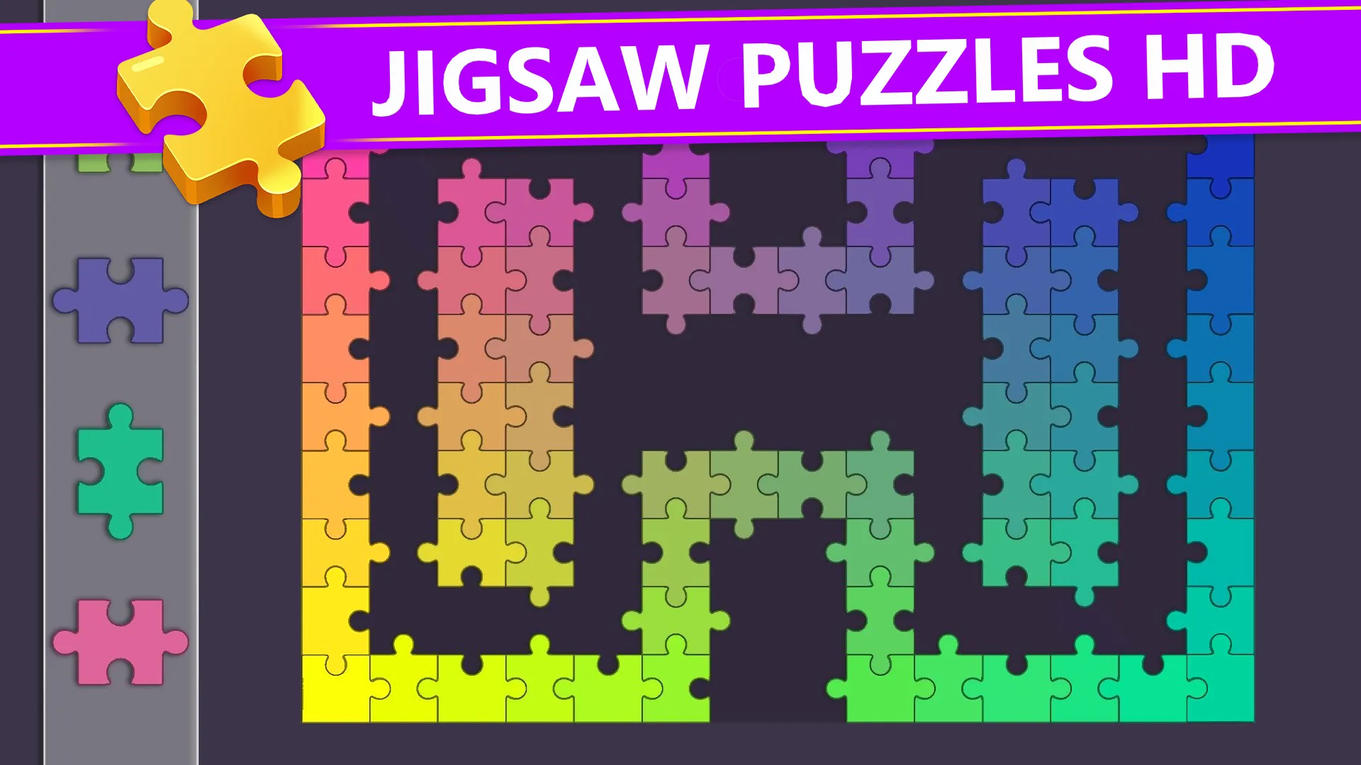 Color Gradient Jigsaw Puzzle | Indus Appstore | Screenshot