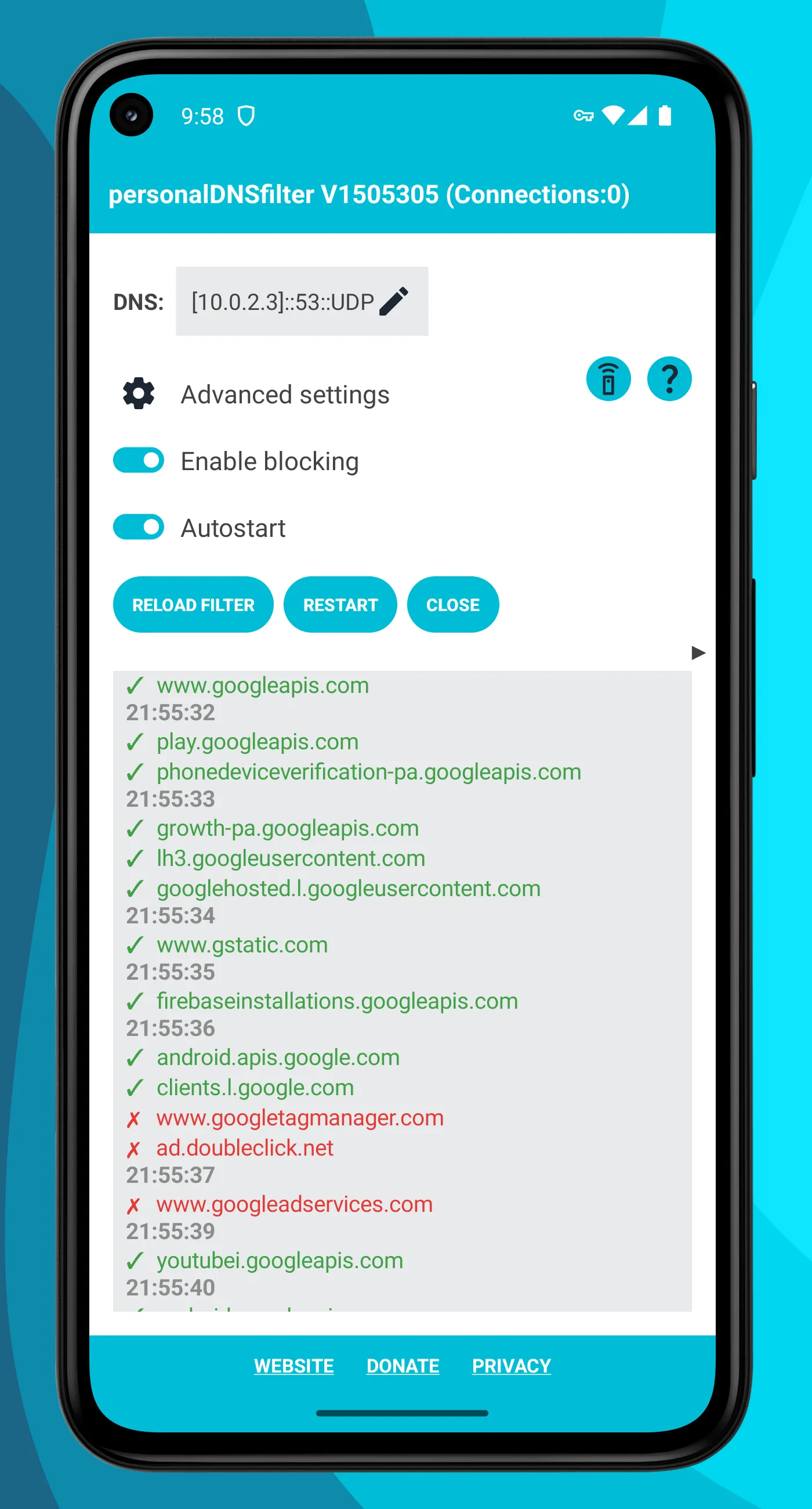 personalDNSfilter | Indus Appstore | Screenshot